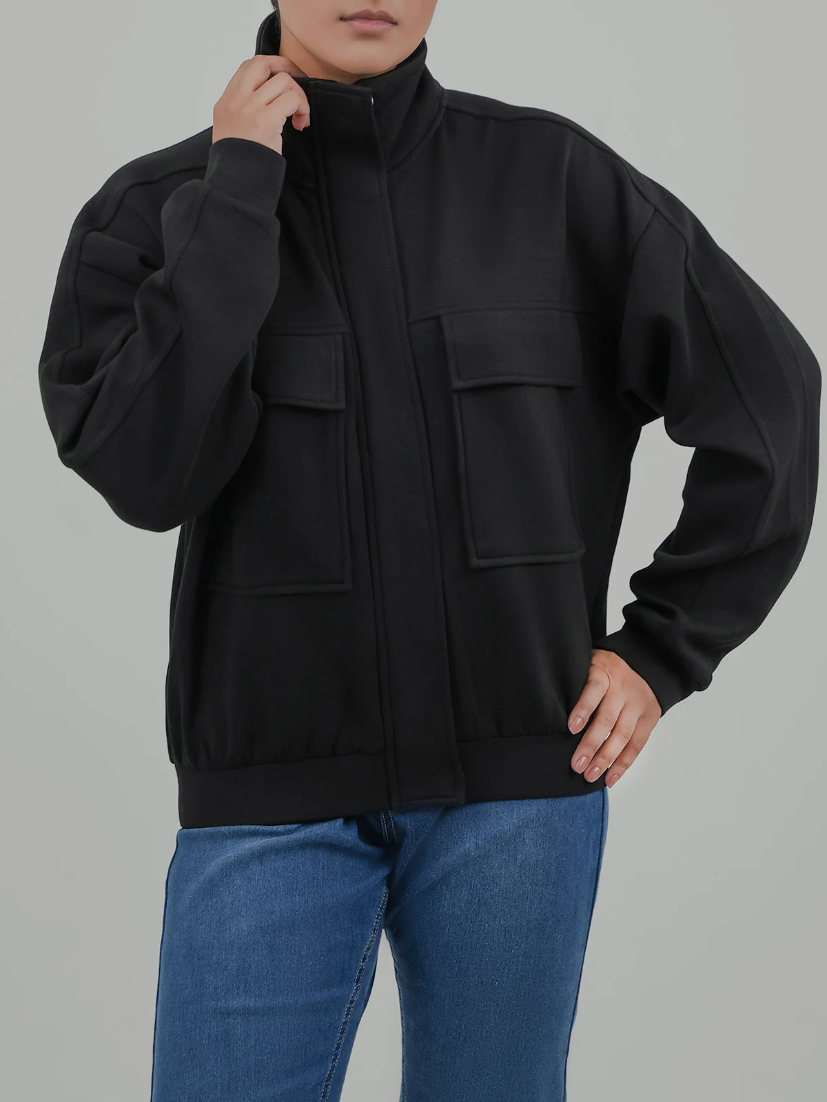 "CACTUS" Cozy Elegant Fleece Jacket - Image 4