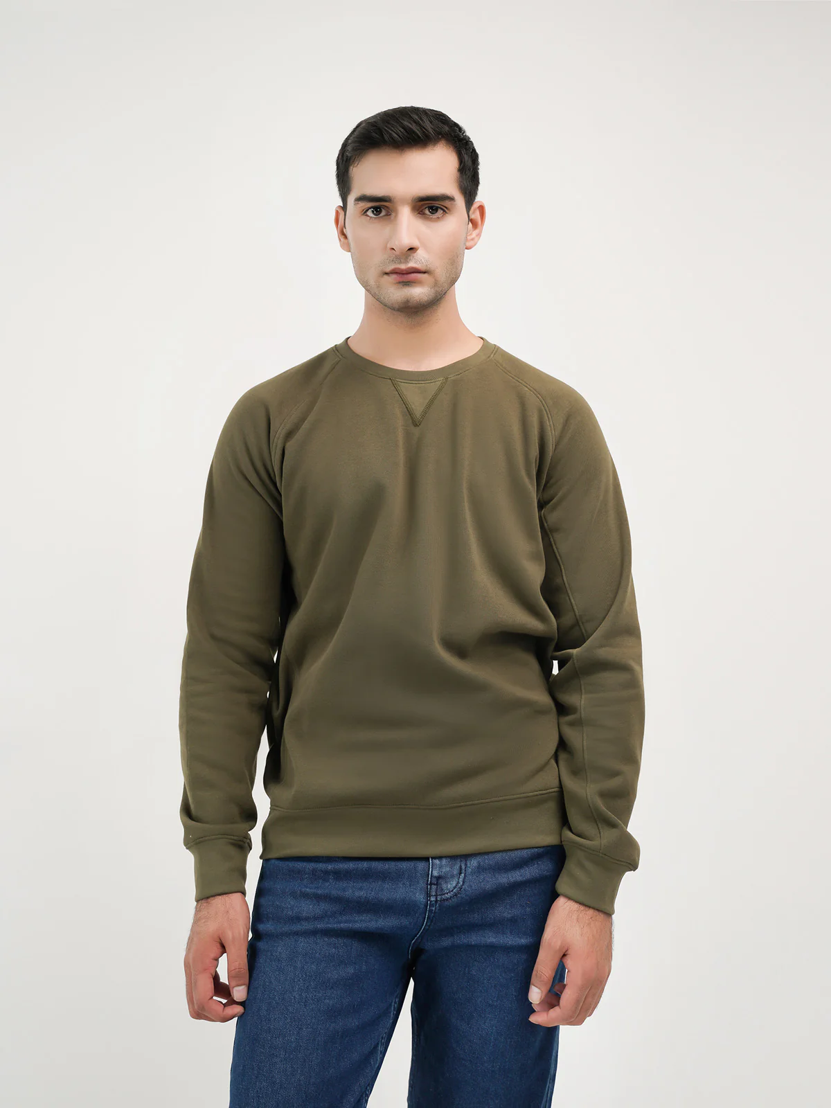"CAELUM" Casual Crew Neck Sweatshirt - Image 2