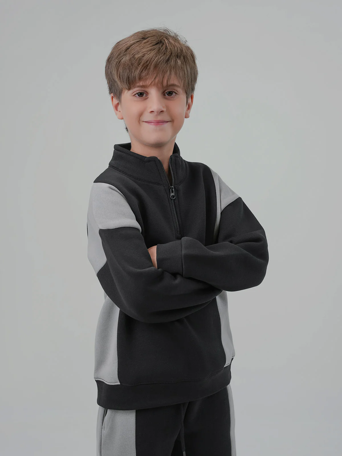 "CALLISTA" Casual Look Fleece Tracksuit - Image 3
