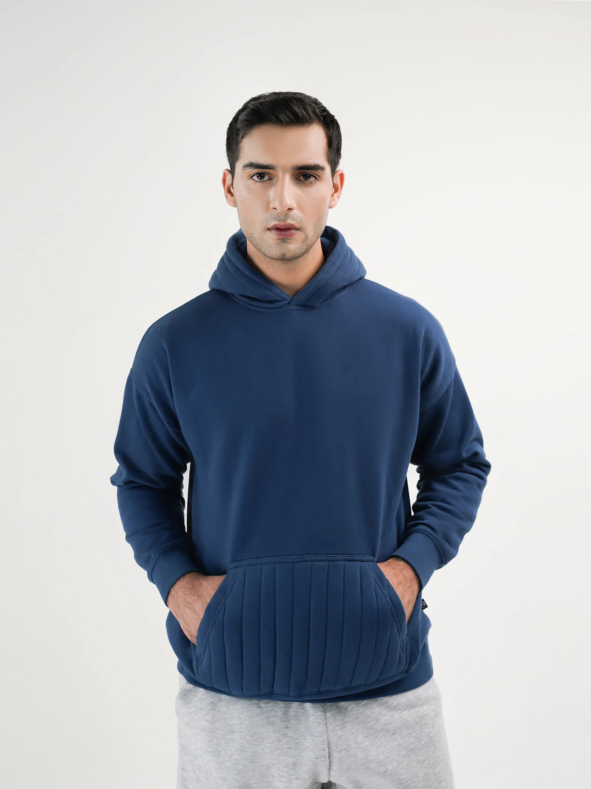"CALLISTO" Casual Fleece Pullover Hoodie - Image 2