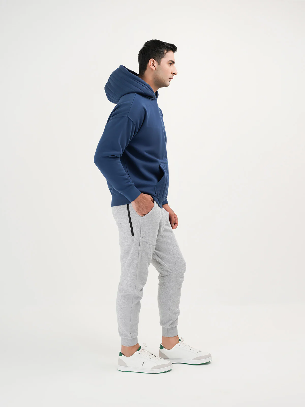 "CALLISTO" Casual Fleece Pullover Hoodie - Image 3
