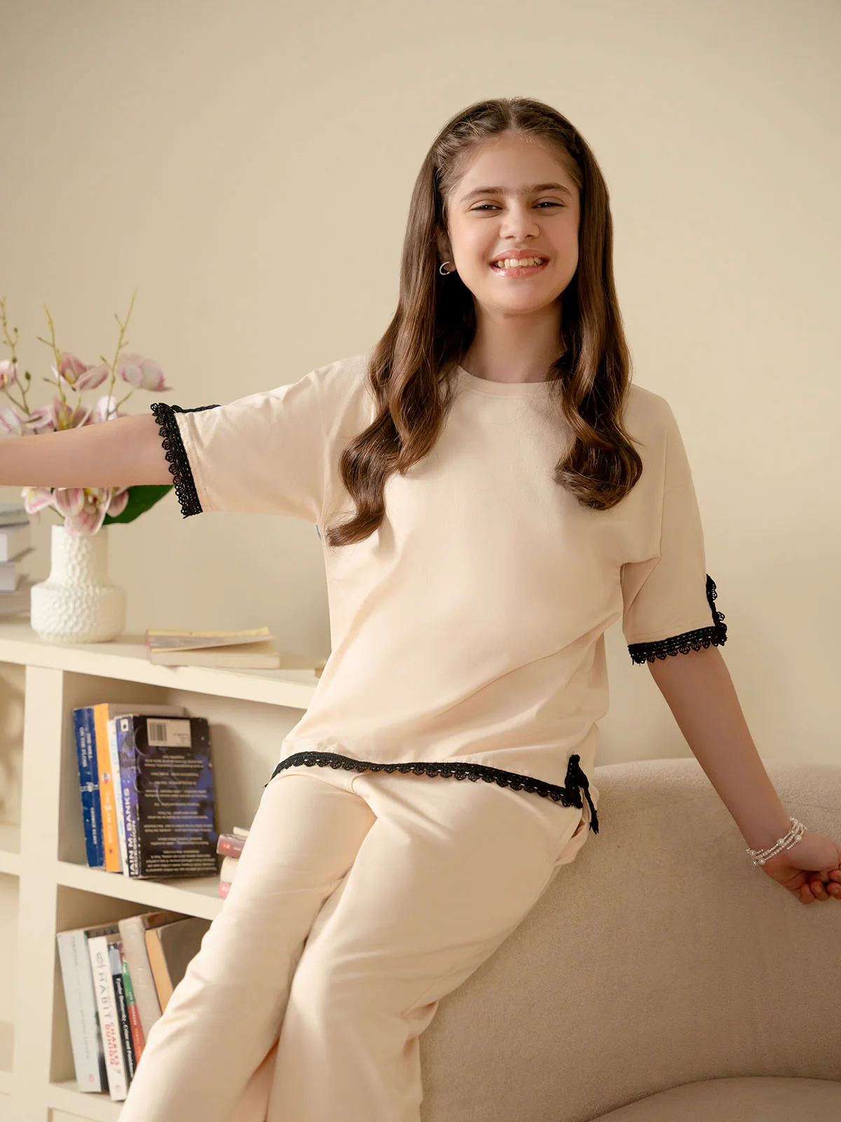 "CALVIN" Basic Jersey Terry Co-Ord Set - Image 5