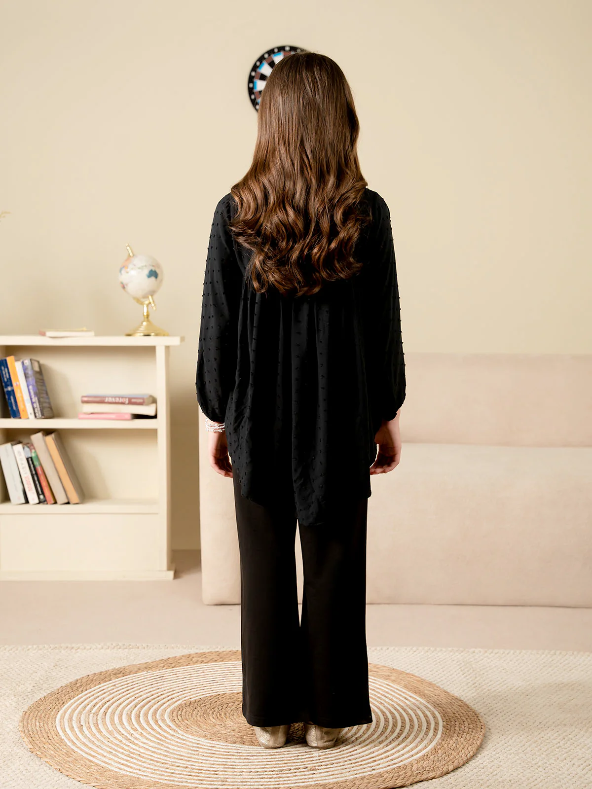 "CAMD" Textured Regular Cotton Top - Image 7