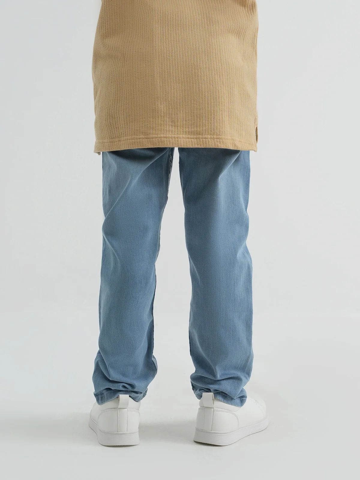 "CAPERS" Straight Fit Denim Pant - Image 4