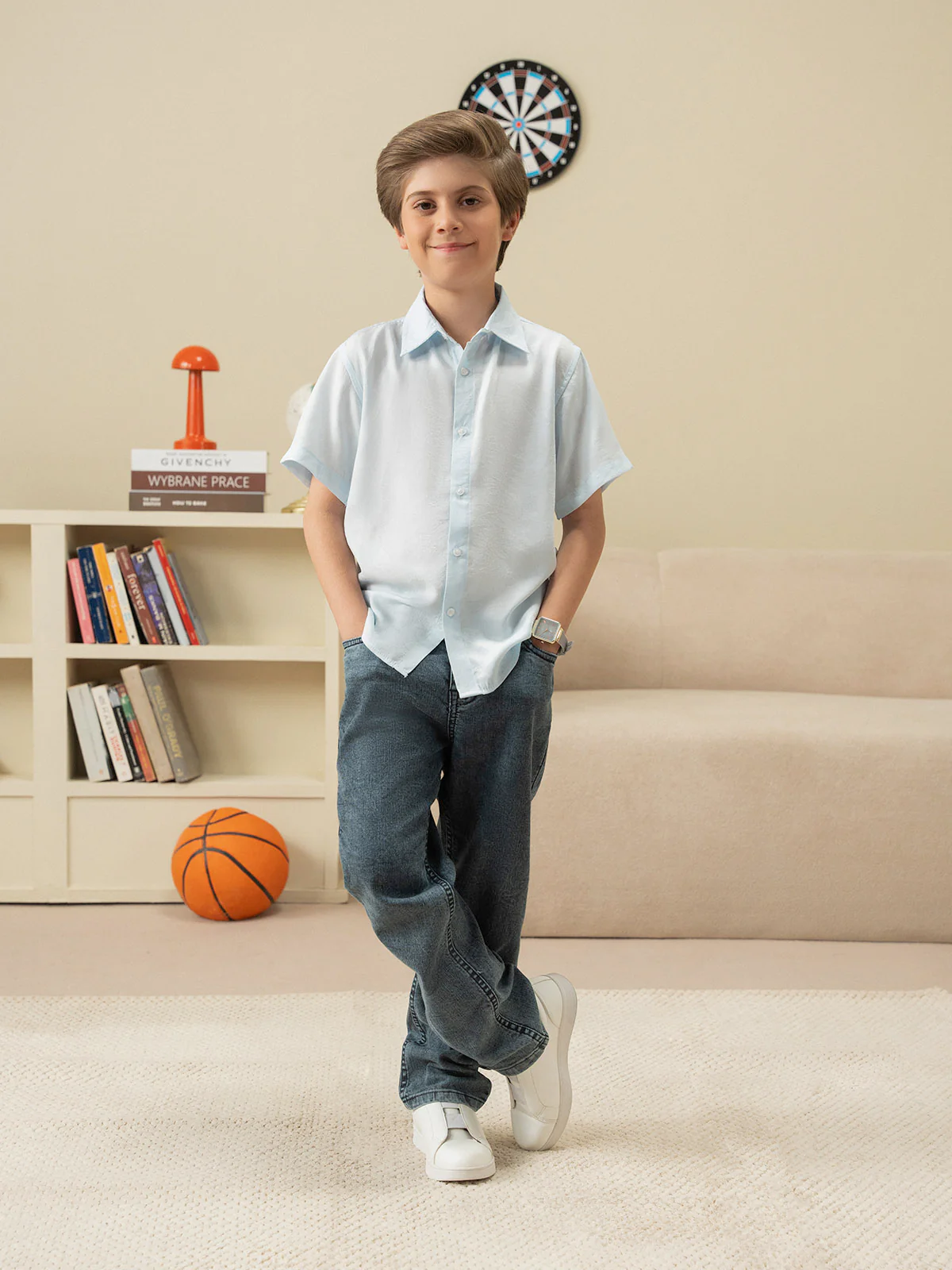 "CAPERS" Straight Fit Denim Pant - Image 2
