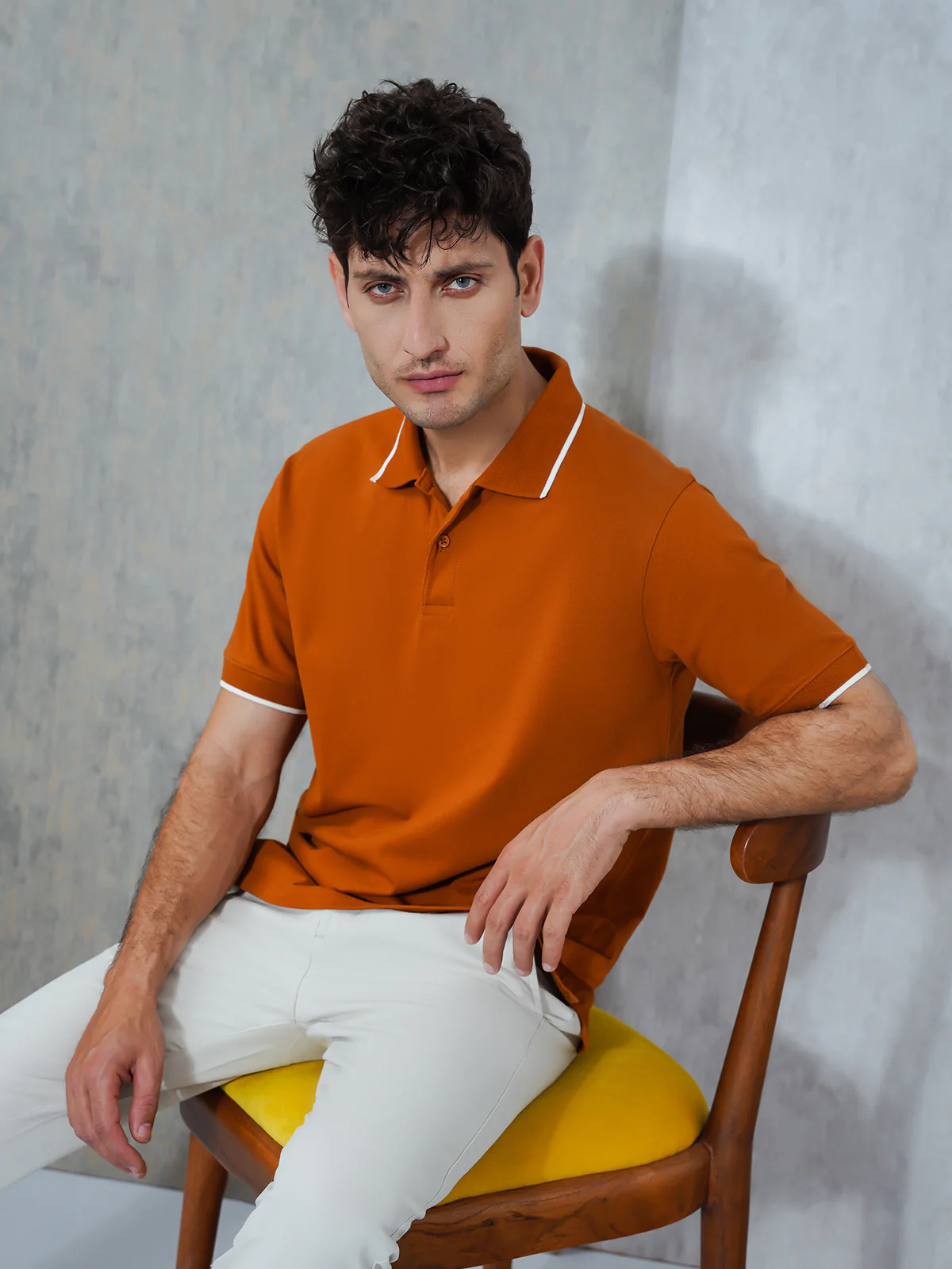 "CARILLO" Elegant Regular Polo Shirt - Image 2