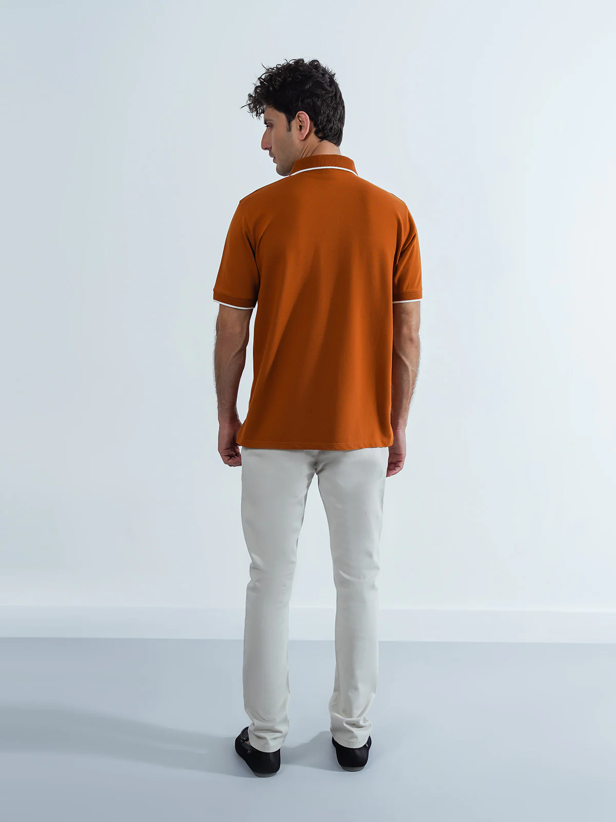 "CARILLO" Elegant Regular Polo Shirt - Image 4