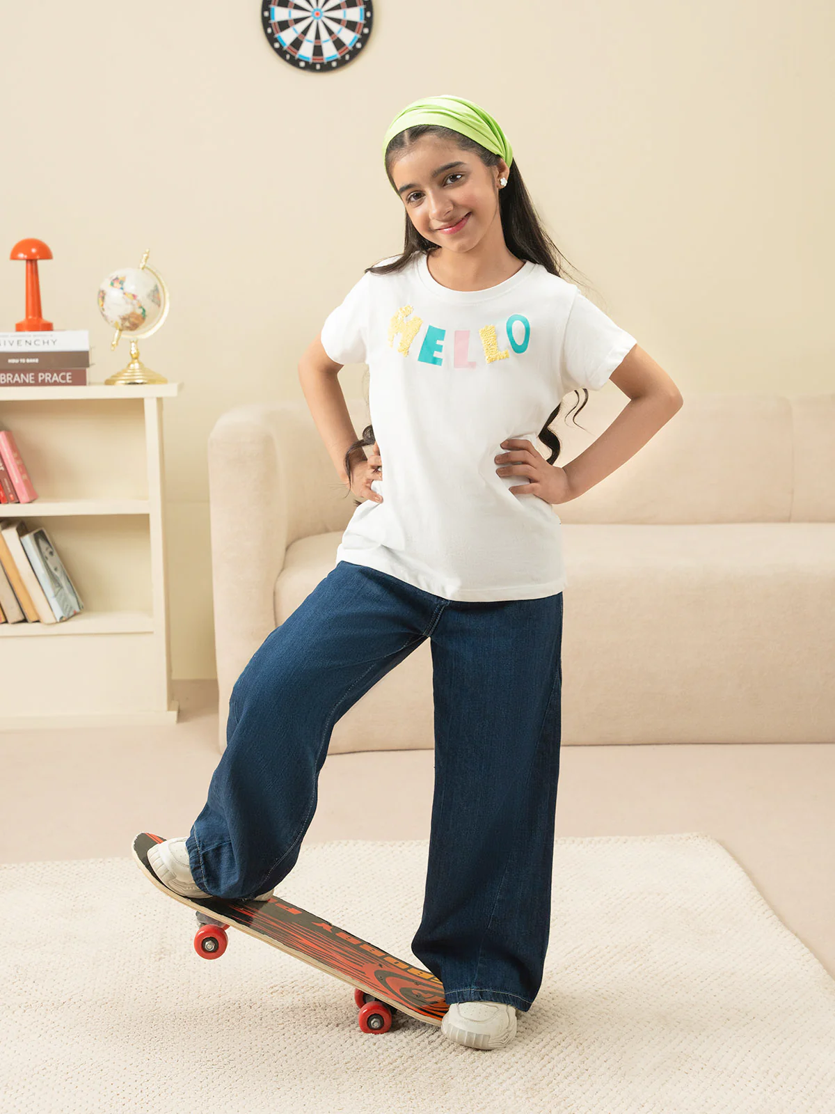 "CARLEE" Graphic Jersey T-Shirt - Image 5