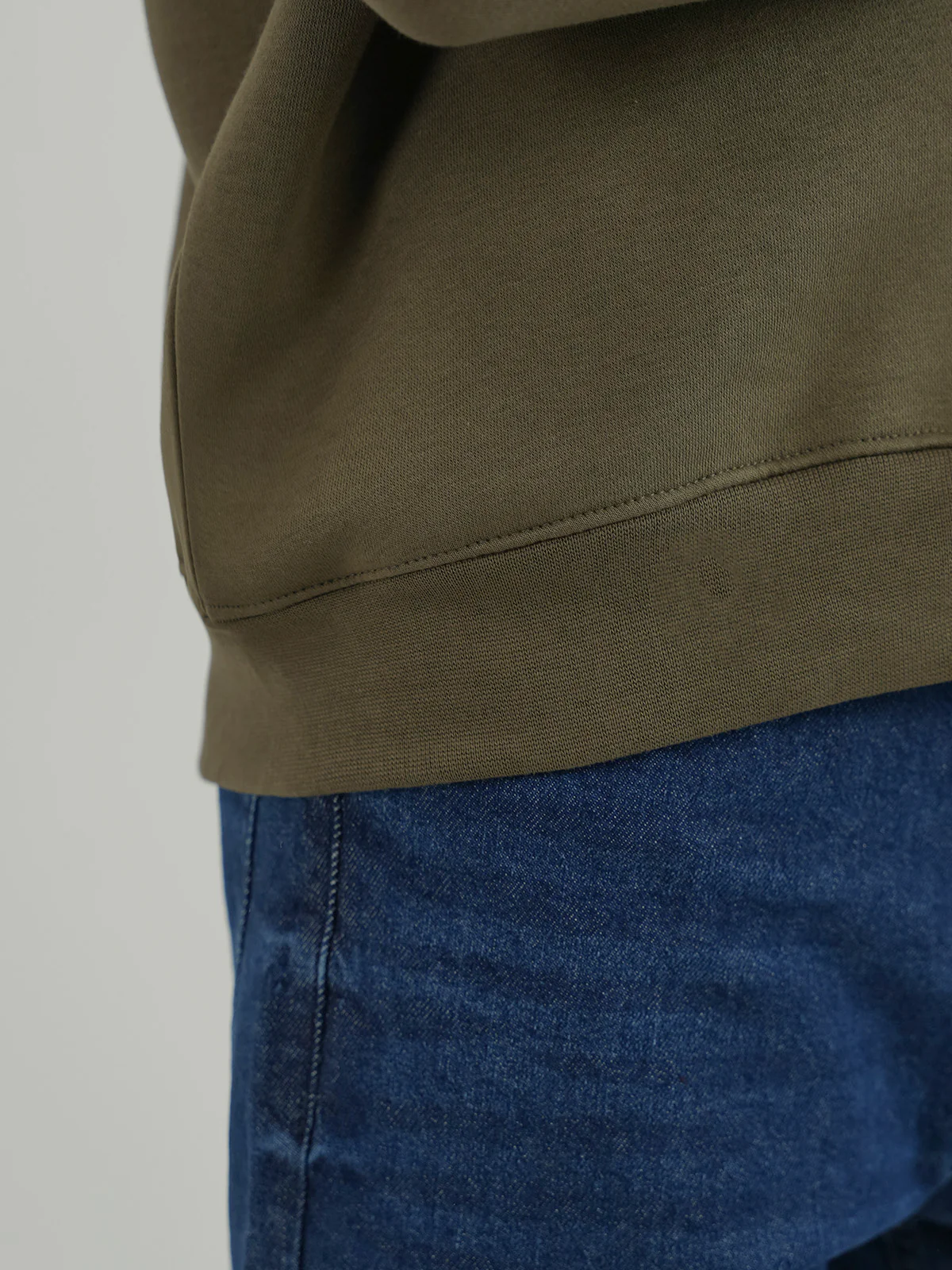 "CARTER" Drop Shoulder Fleece Sweatshirt - Image 4