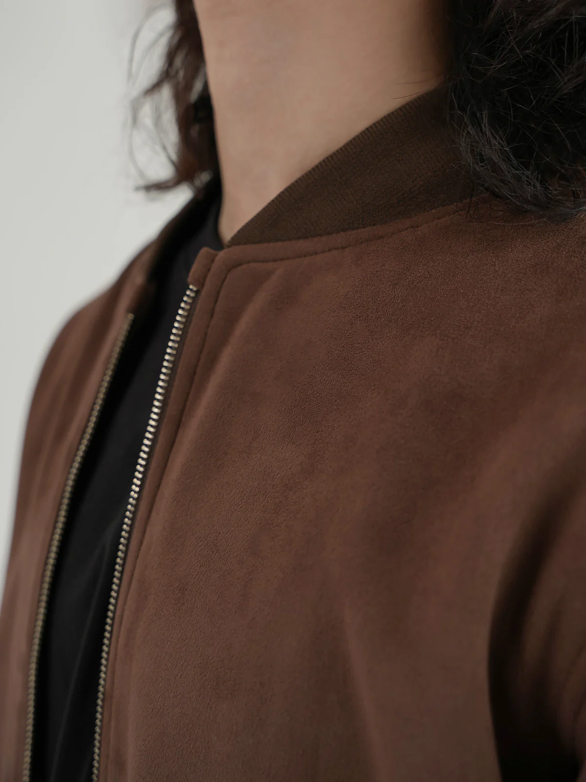 "CASTON" Perfect Regular Fit Suede Jacket - Image 5