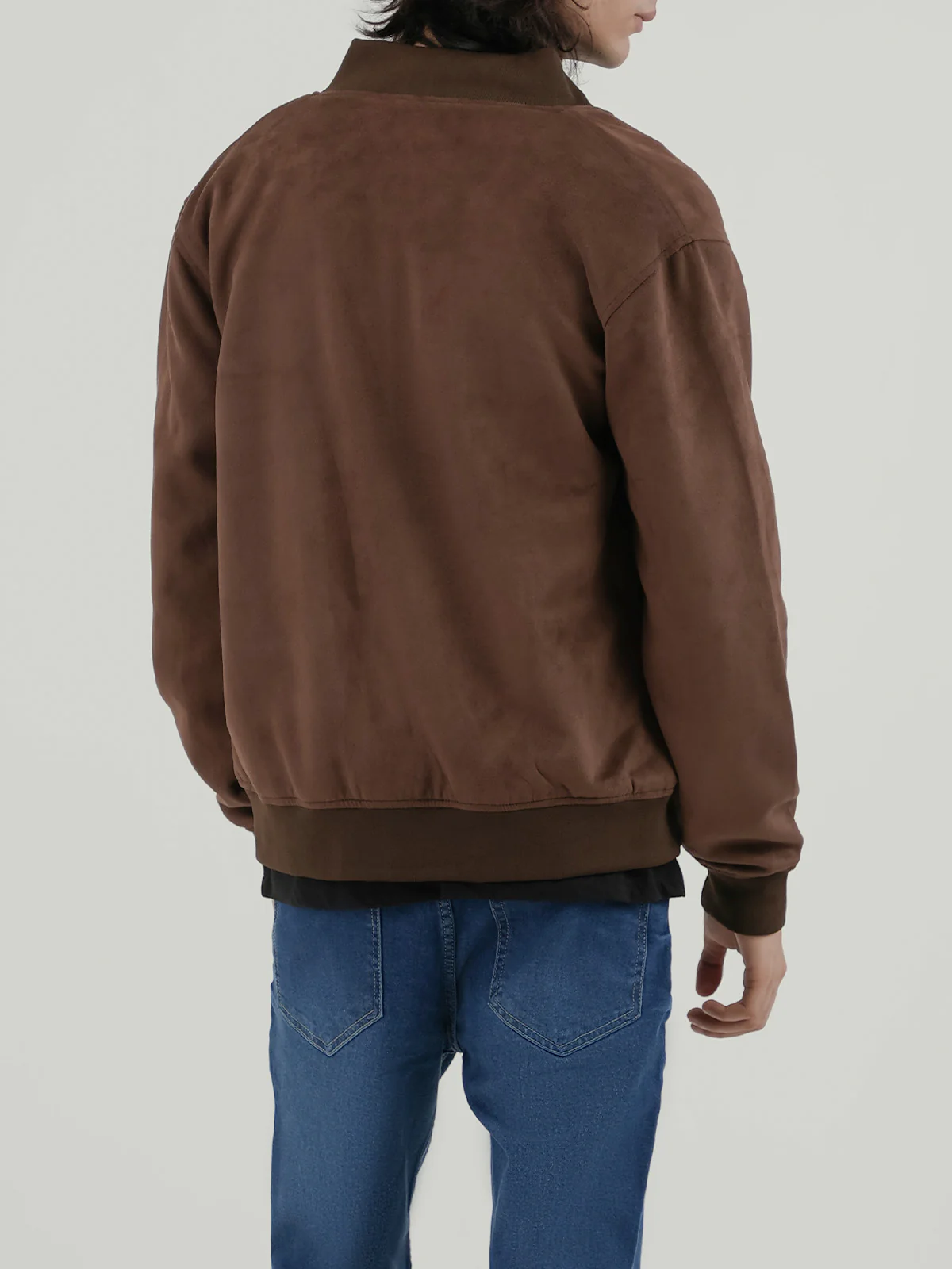 "CASTON" Perfect Regular Fit Suede Jacket - Image 6
