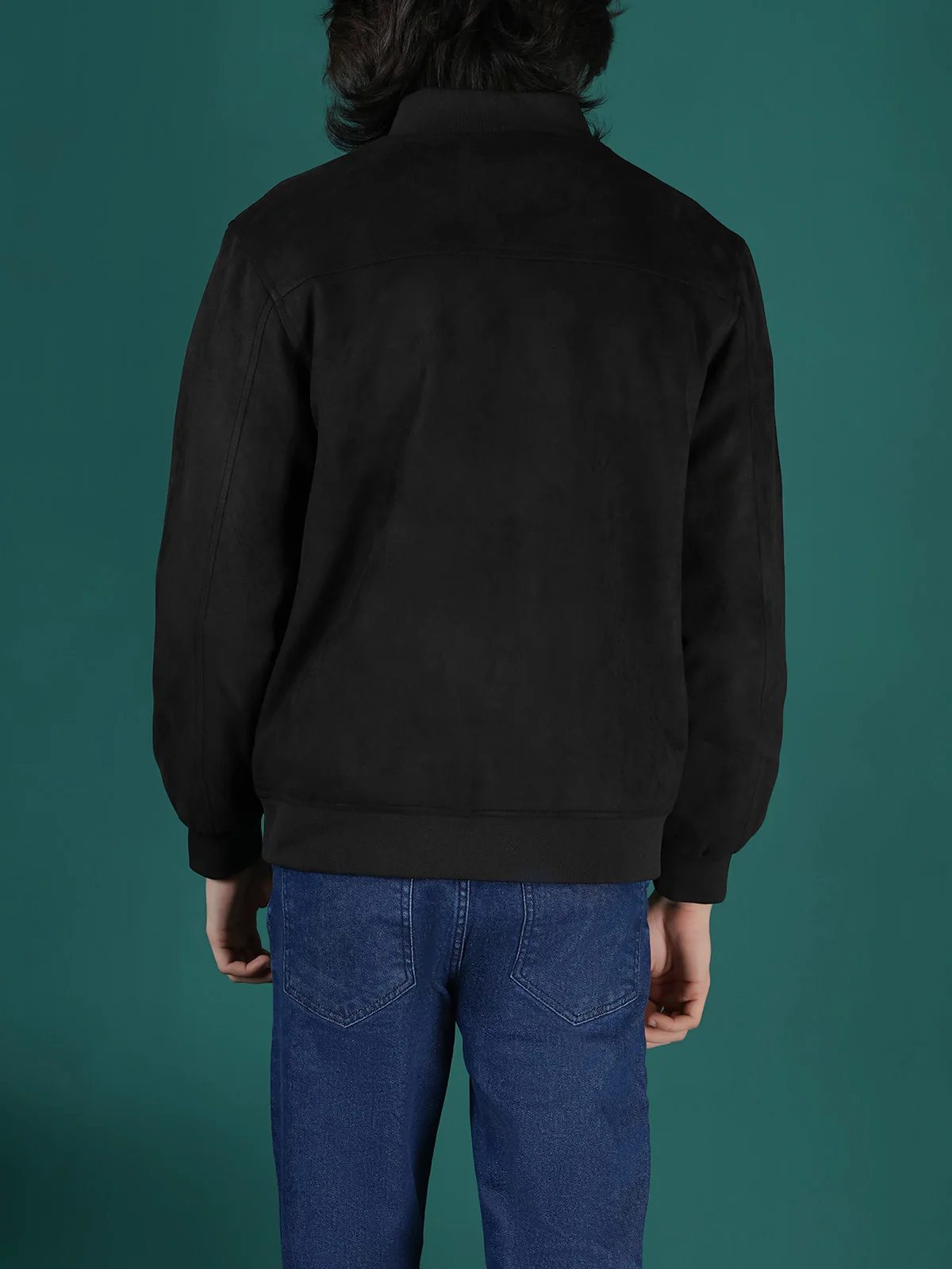 "CASTON" Perfect Regular Fit Suede Jacket - Image 6