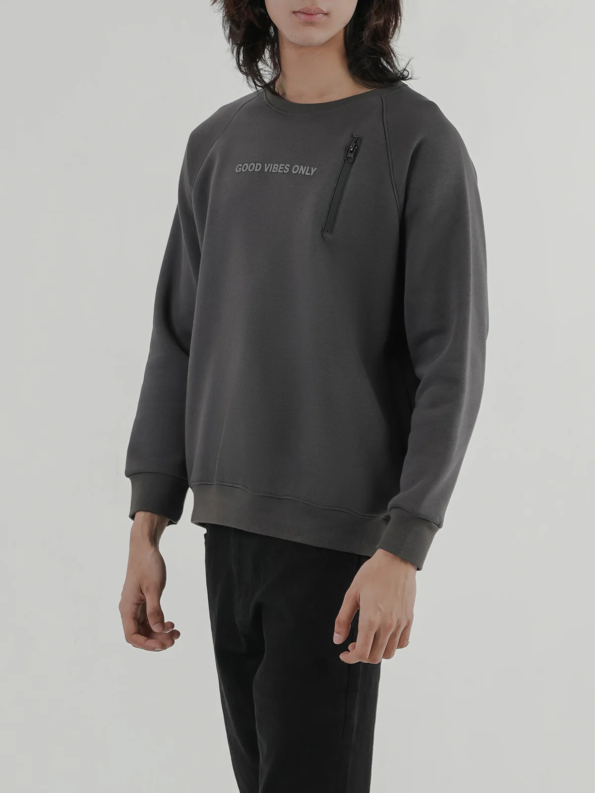 "CATLIN" Cozy Graphic Fleece Sweatshirt - Image 3