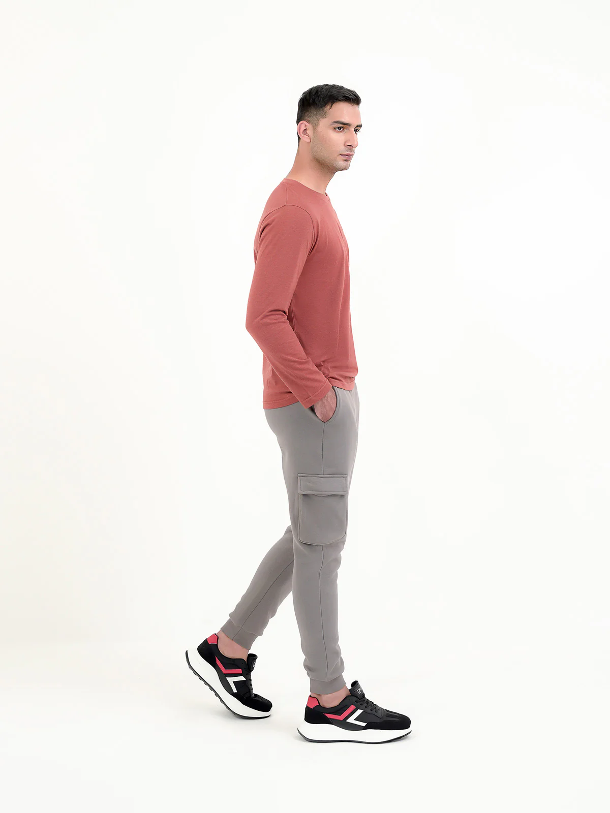 "CAVALLI" Casual Fleece Joggers - Image 3