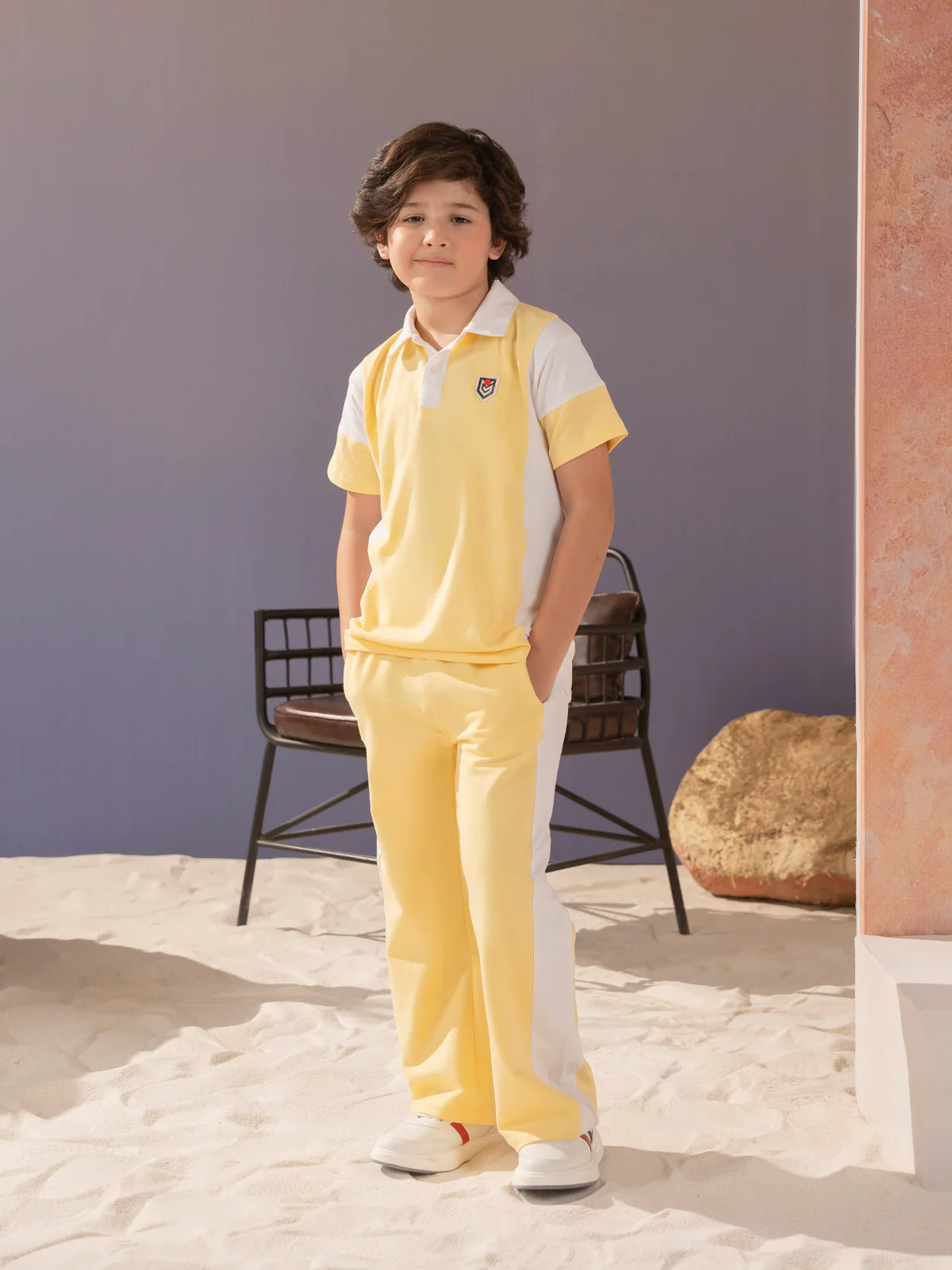 "CELINE" Graphic Regular Fit Co Ord Set