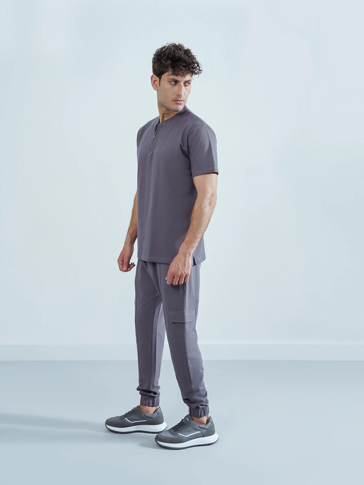 "CERON" Perfect Stretchy Regular Fit Co-Ord Set - Image 3