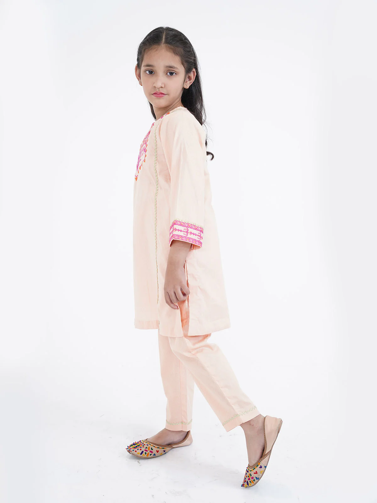 "CHEICK" Embriodered Summer Co-Ord Set - Image 2