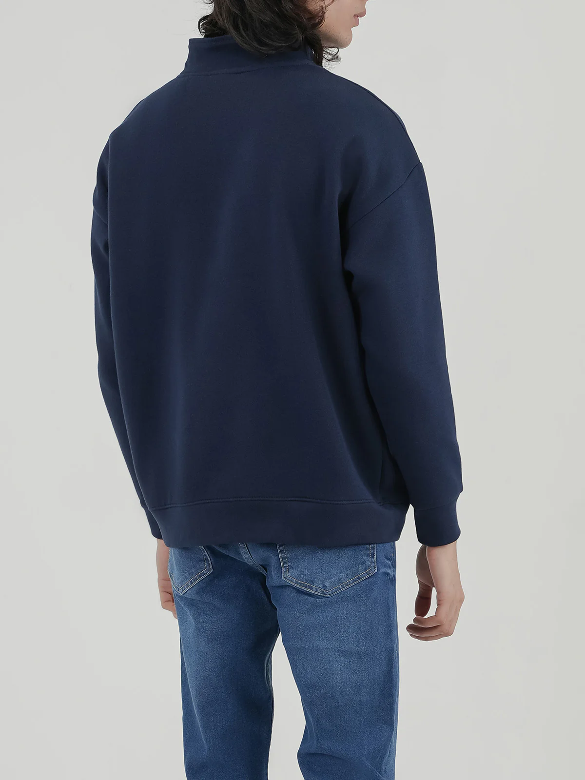 "CHELSA" Drop Shoulder Fleece Sweatshirt - Image 7
