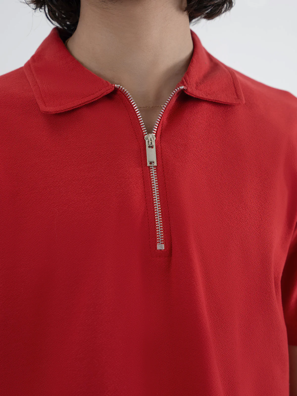 "CHELSE" Regular Fit Jacquard Polo Shirt - Image 5