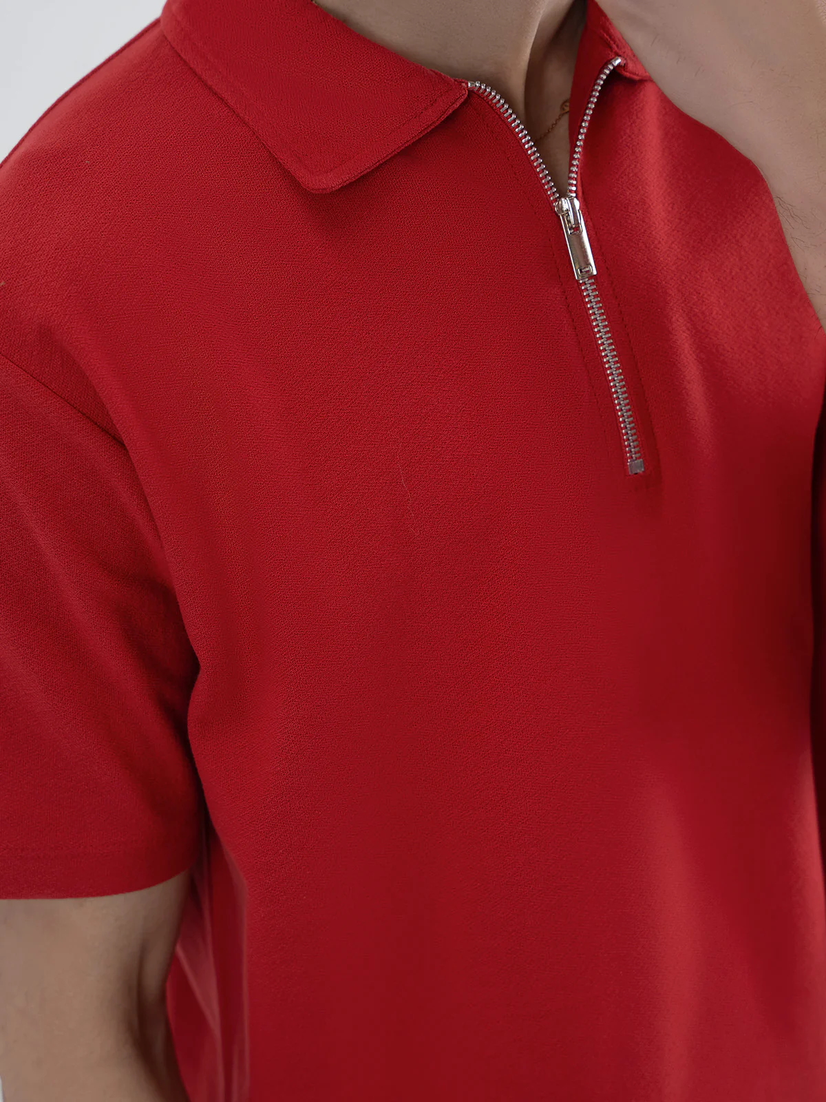 "CHELSE" Regular Fit Jacquard Polo Shirt - Image 7