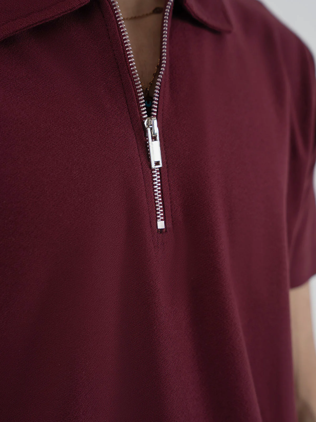 "CHELSE" Regular Fit Jacquard Polo Shirt - Image 3