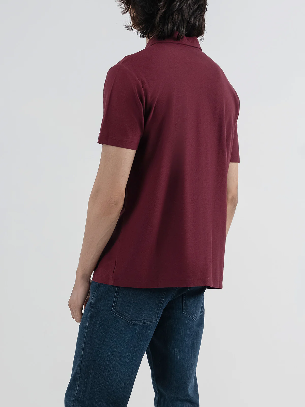"CHELSE" Regular Fit Jacquard Polo Shirt - Image 5