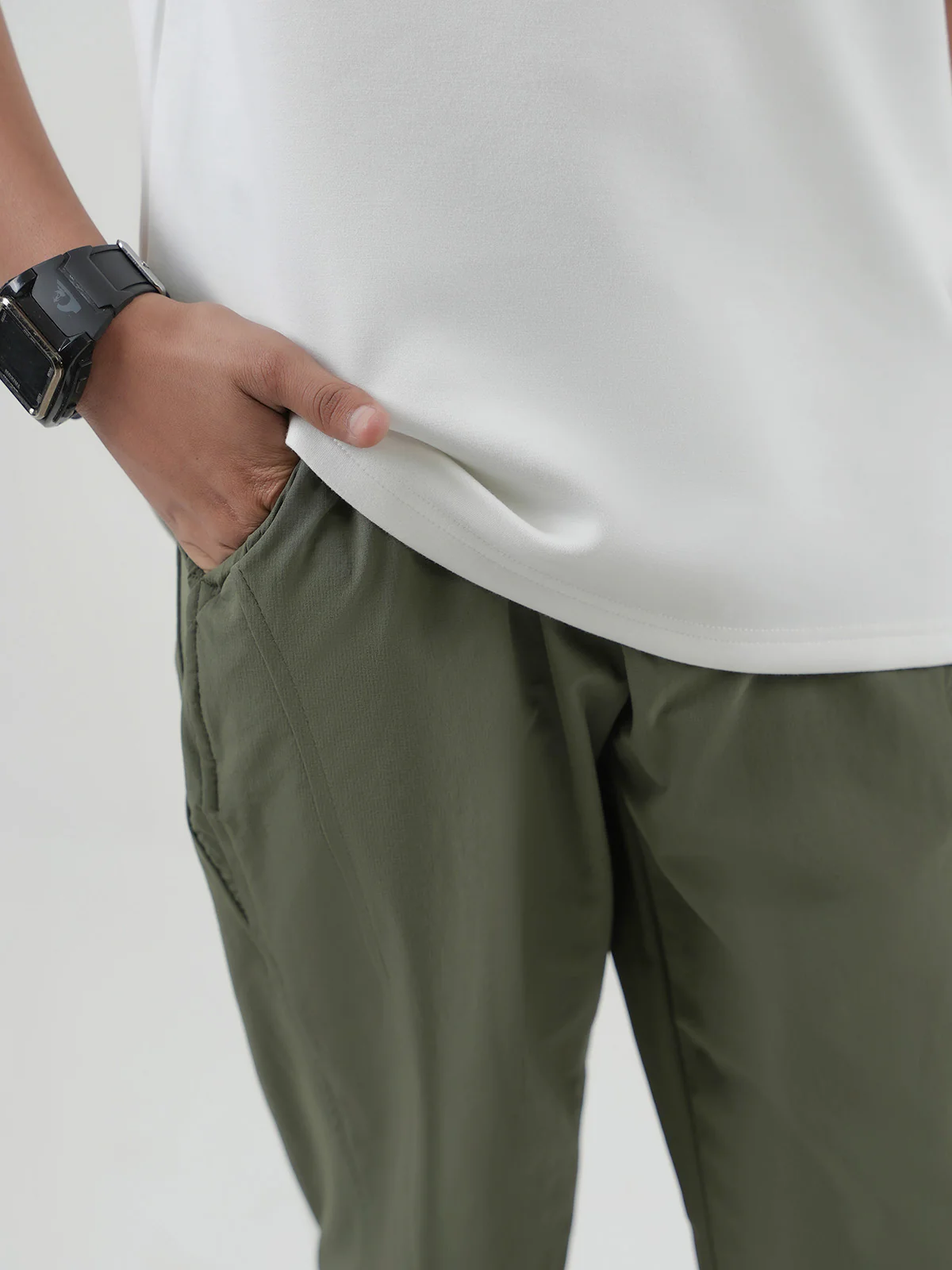 "CHIKAO" Regular Fit Woven Pants - Image 3
