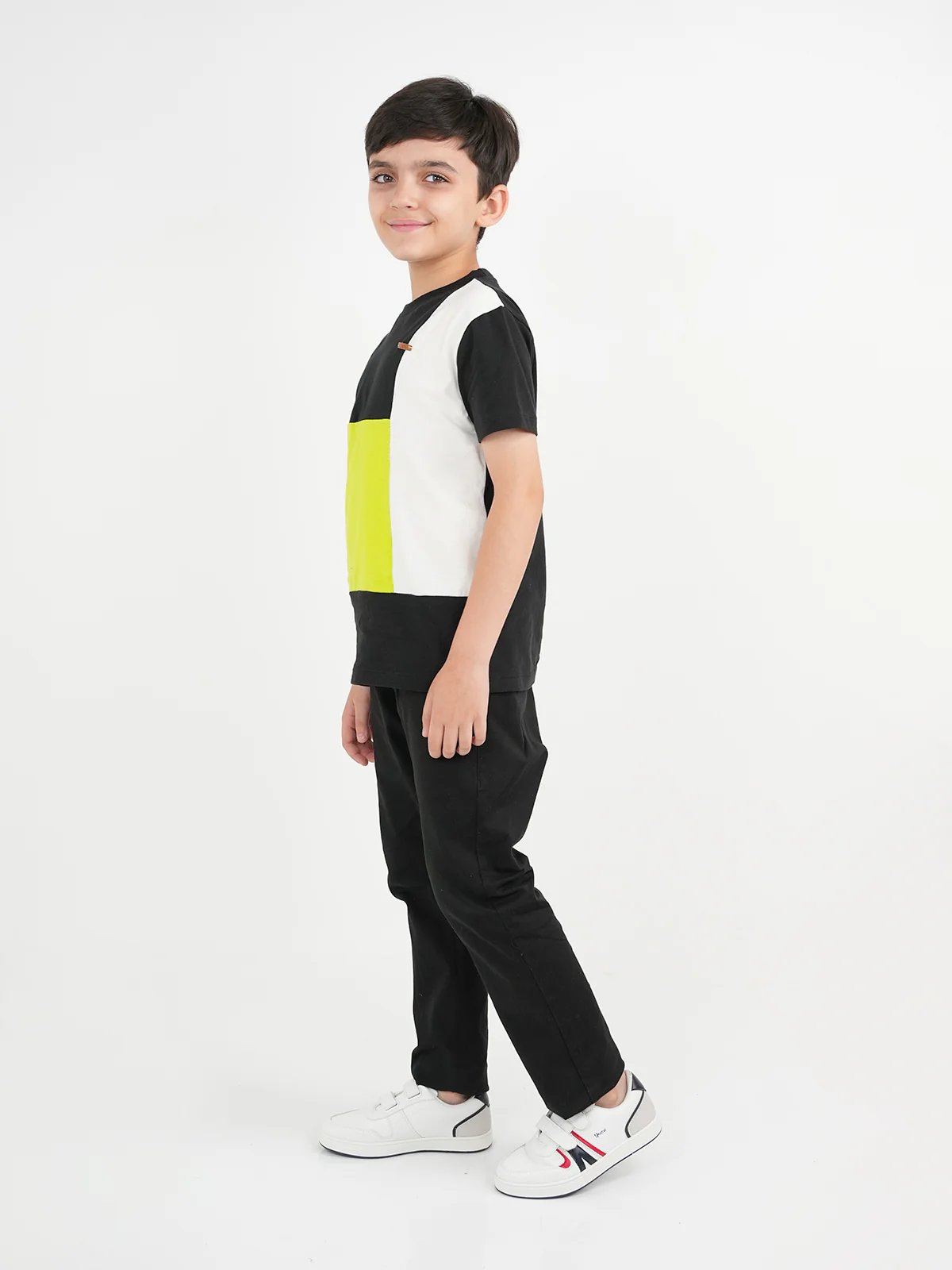 "CHINYELU" Kids Casual Summer Crewneck T-Shirt - Image 2