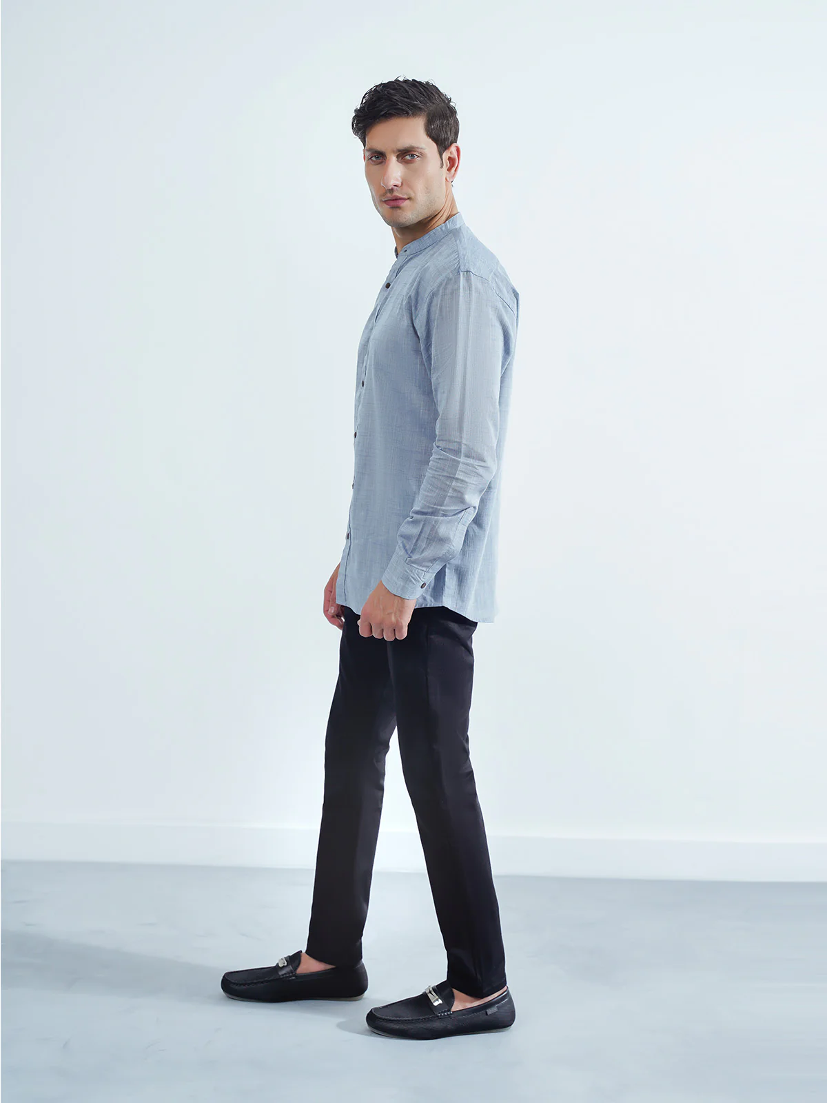 "CHIYA" Full Sleeve Slim Fit Casual Shirt - Image 3