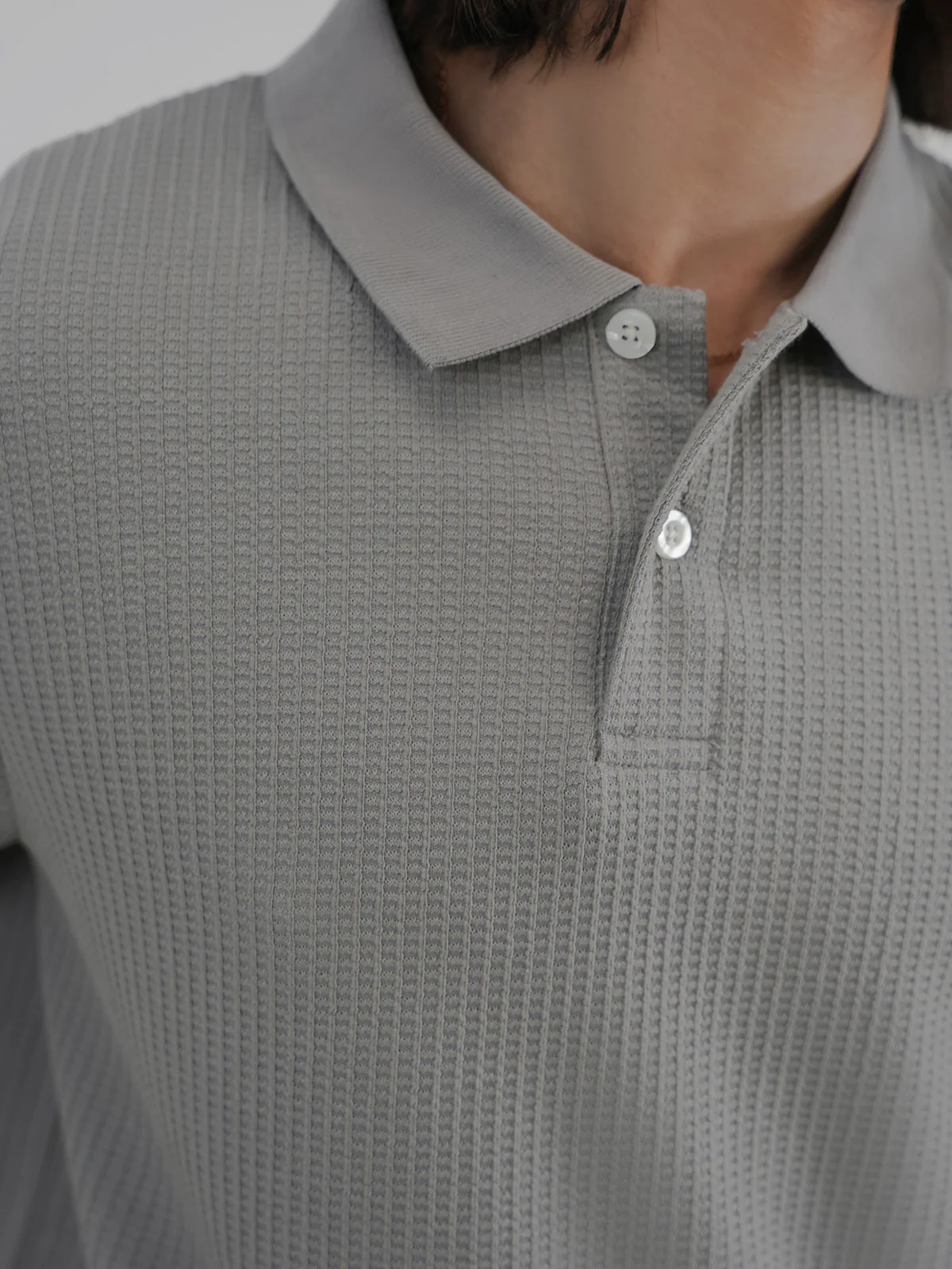 "CHRISTO" Regular Fit Jacquard Polo Shirt - Image 7