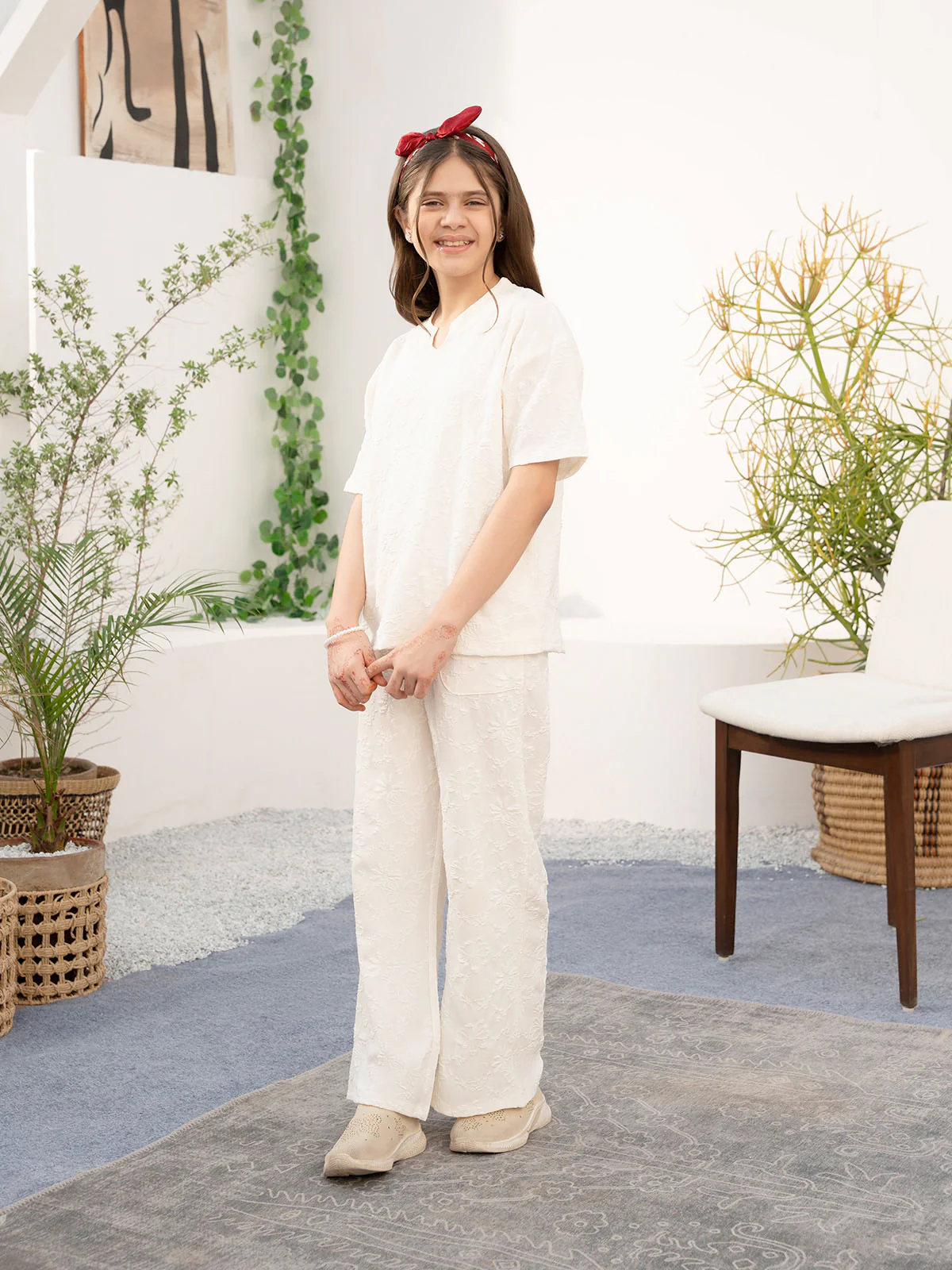 "CIARA" Basic Jacquard Co-Ord Set - Image 2