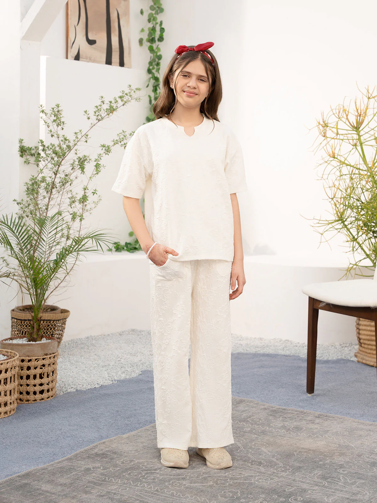 "CIARA" Basic Jacquard Co-Ord Set - Image 6