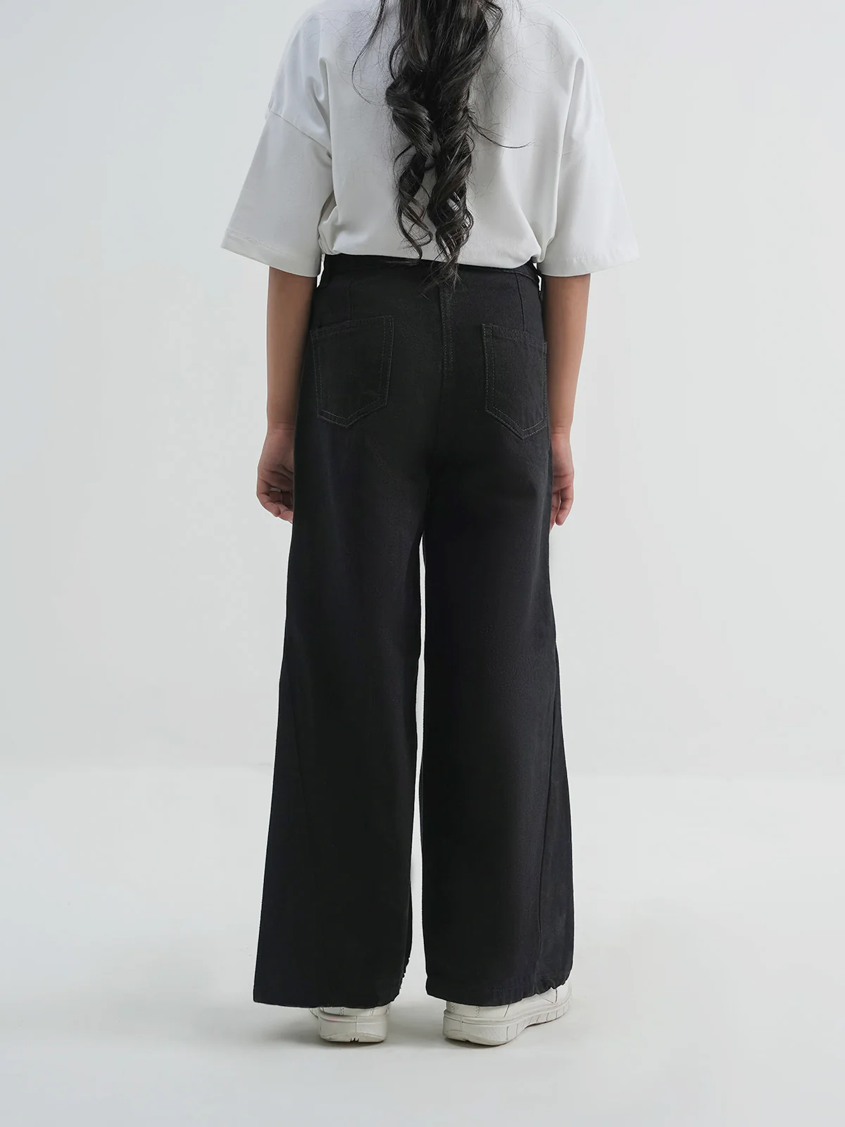 "CIELO" Wide Leg Denim Jeans - Image 4