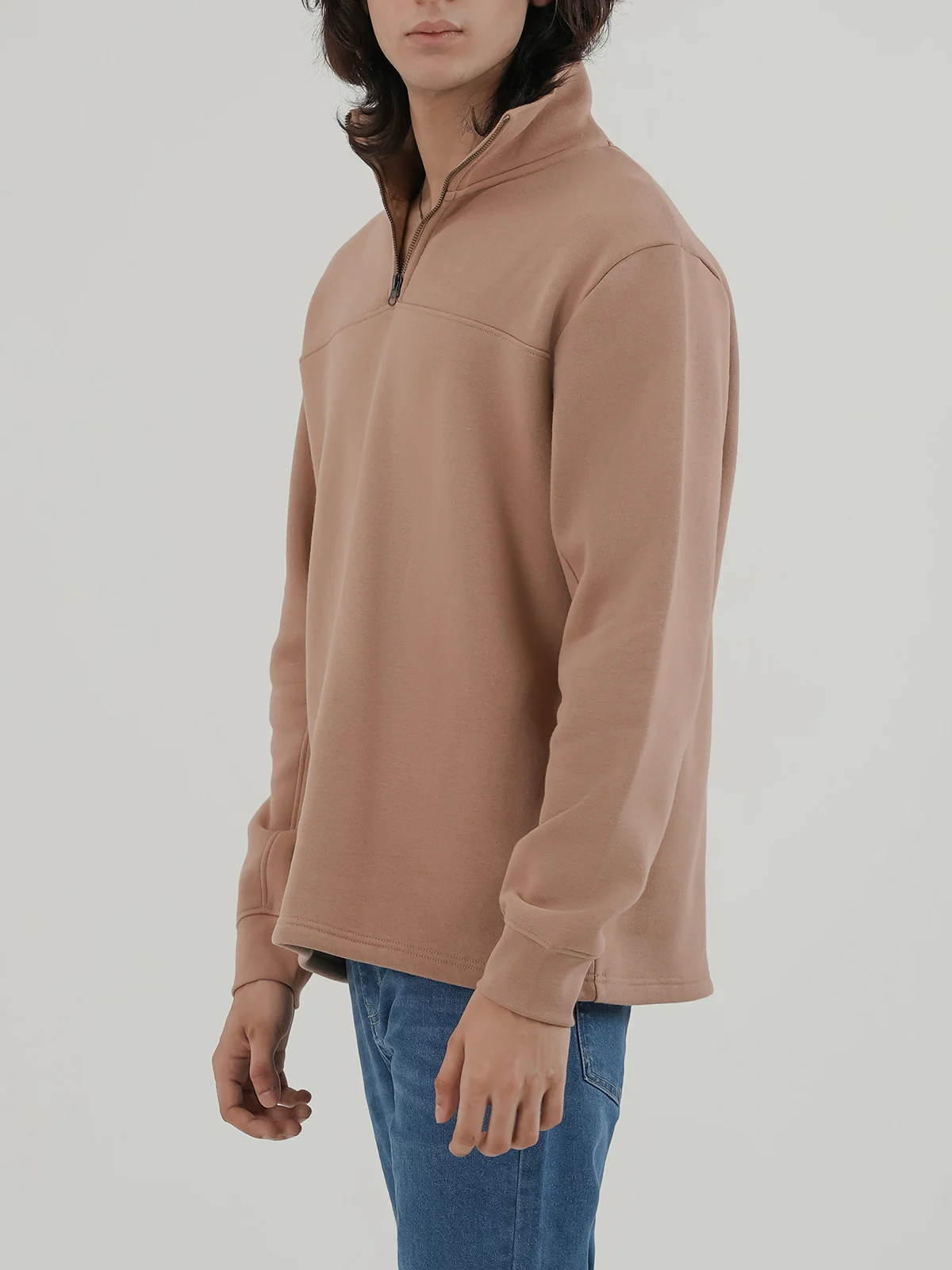 "CITRINE" Regular Fit Fleece Sweatshirt - Image 2