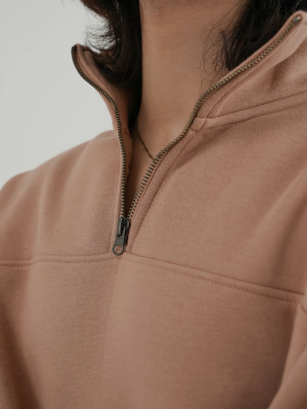 "CITRINE" Regular Fit Fleece Sweatshirt - Image 3