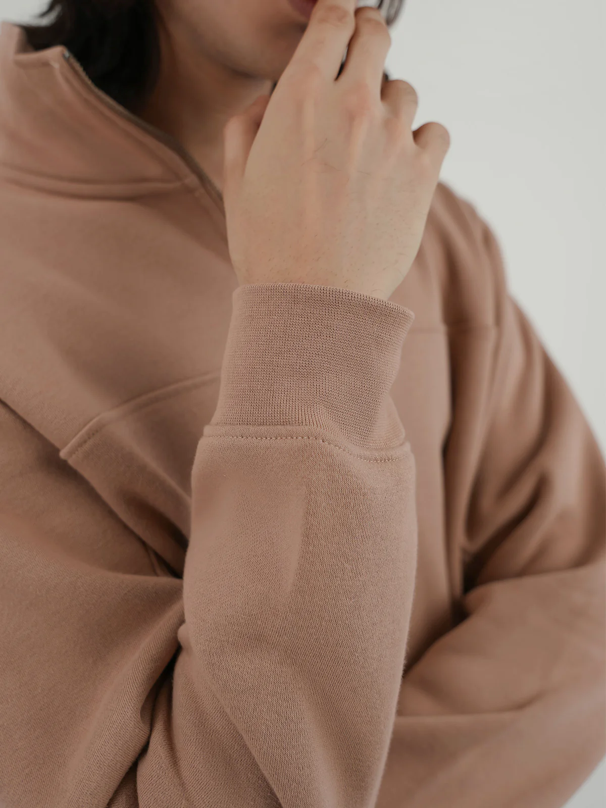 "CITRINE" Regular Fit Fleece Sweatshirt - Image 4