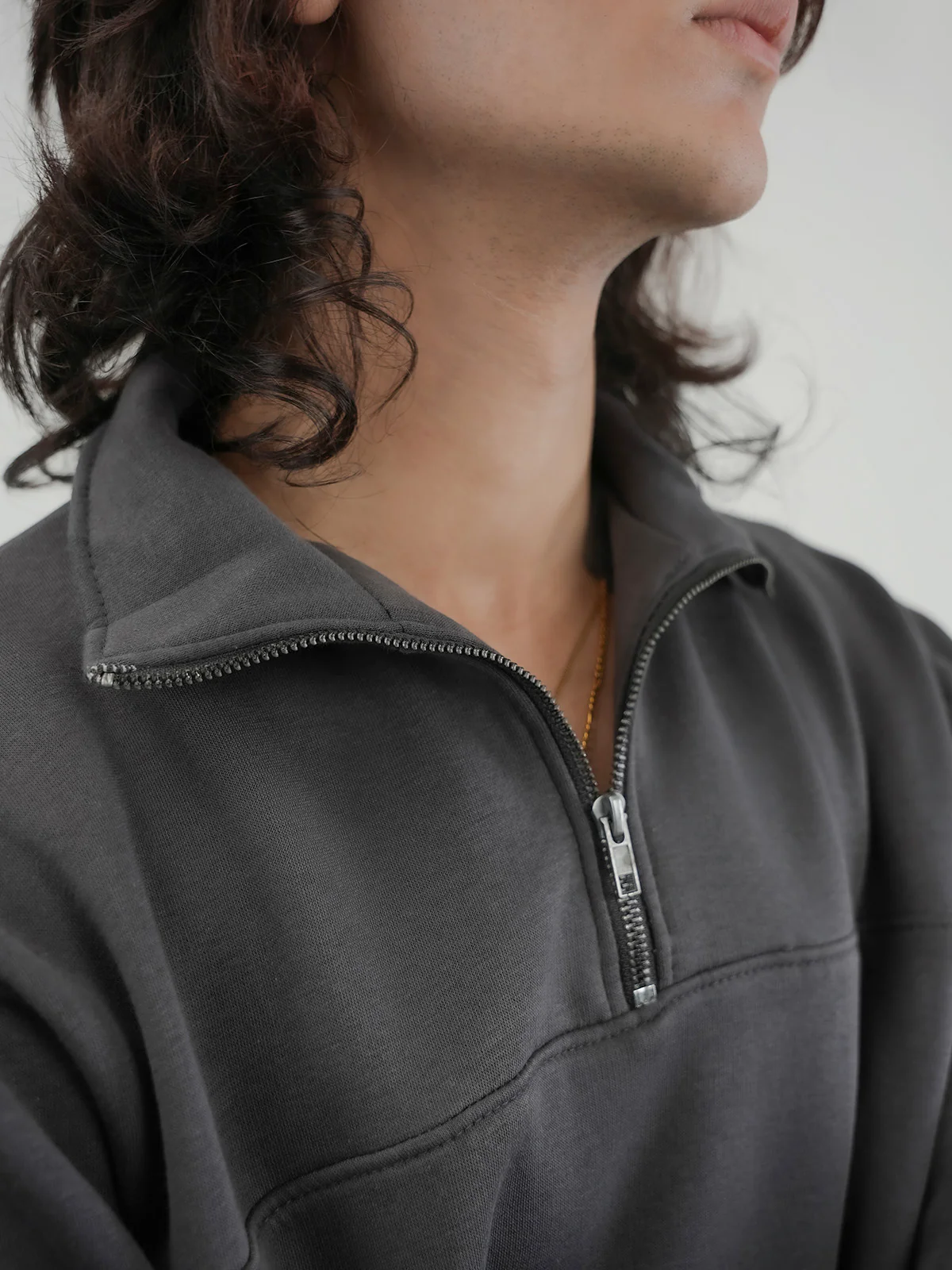 "CITRINE" Regular Fit Fleece Sweatshirt - Image 5