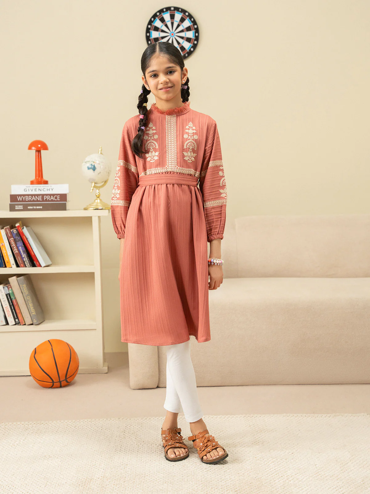 "COLEM" Basic Regular Cotton Dress