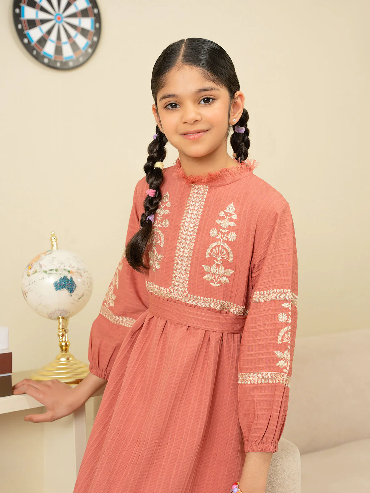 "COLEM" Basic Regular Cotton Dress - Image 4