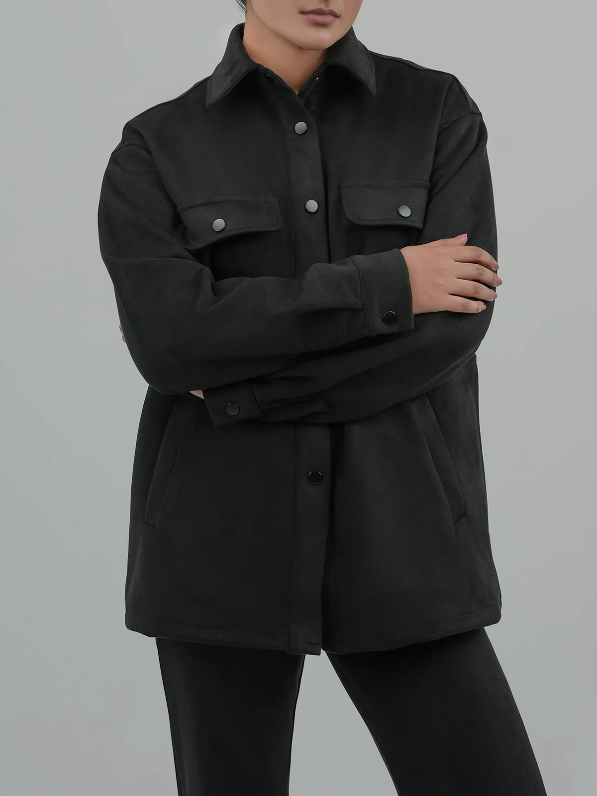 "COLETTE" Warm Regular Fit Fleece Co-Ord Set - Image 4