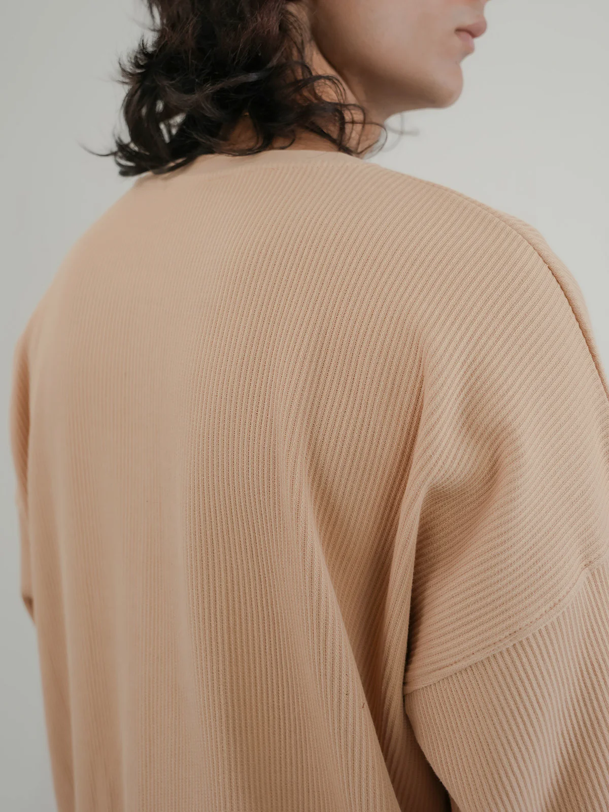 "CROSBY" Drop Shoulder Fleece Sweatshirt - Image 4
