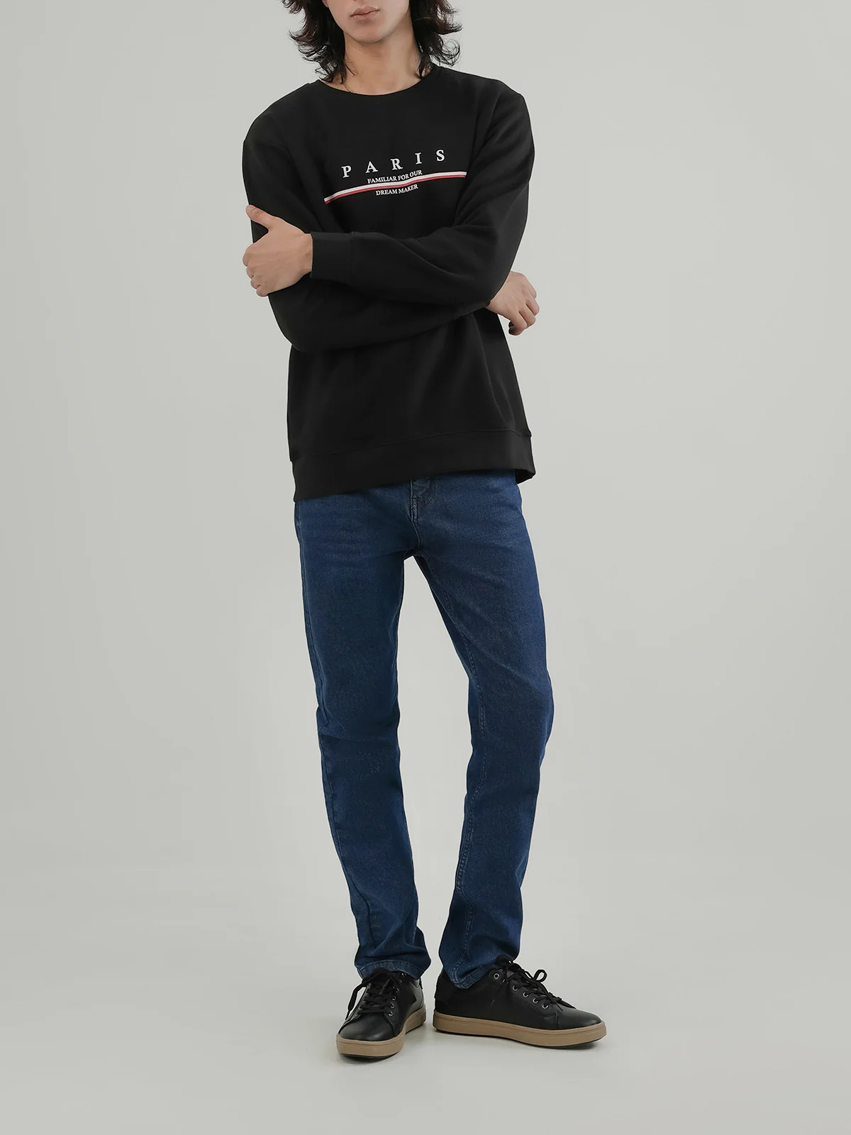 "CRUISE" Regular Fit Fleece Sweatshirt - Image 2