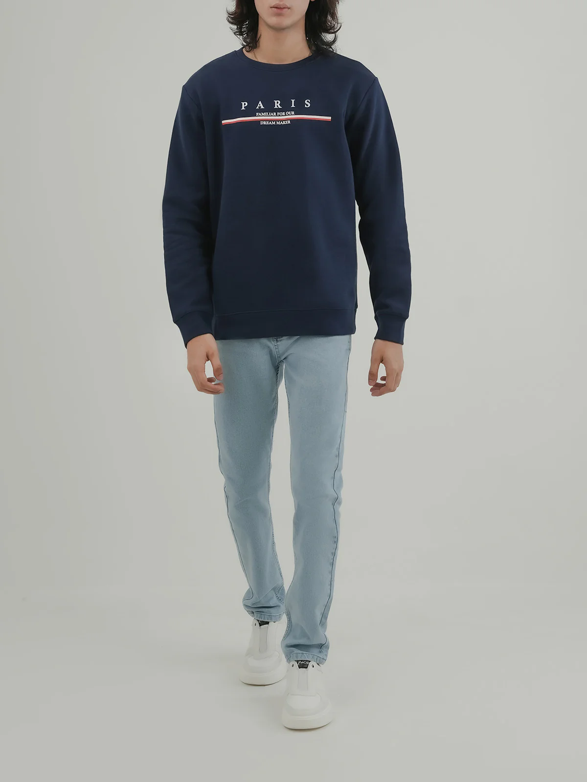 "CRUISE" Regular Fit Fleece Sweatshirt - Image 2