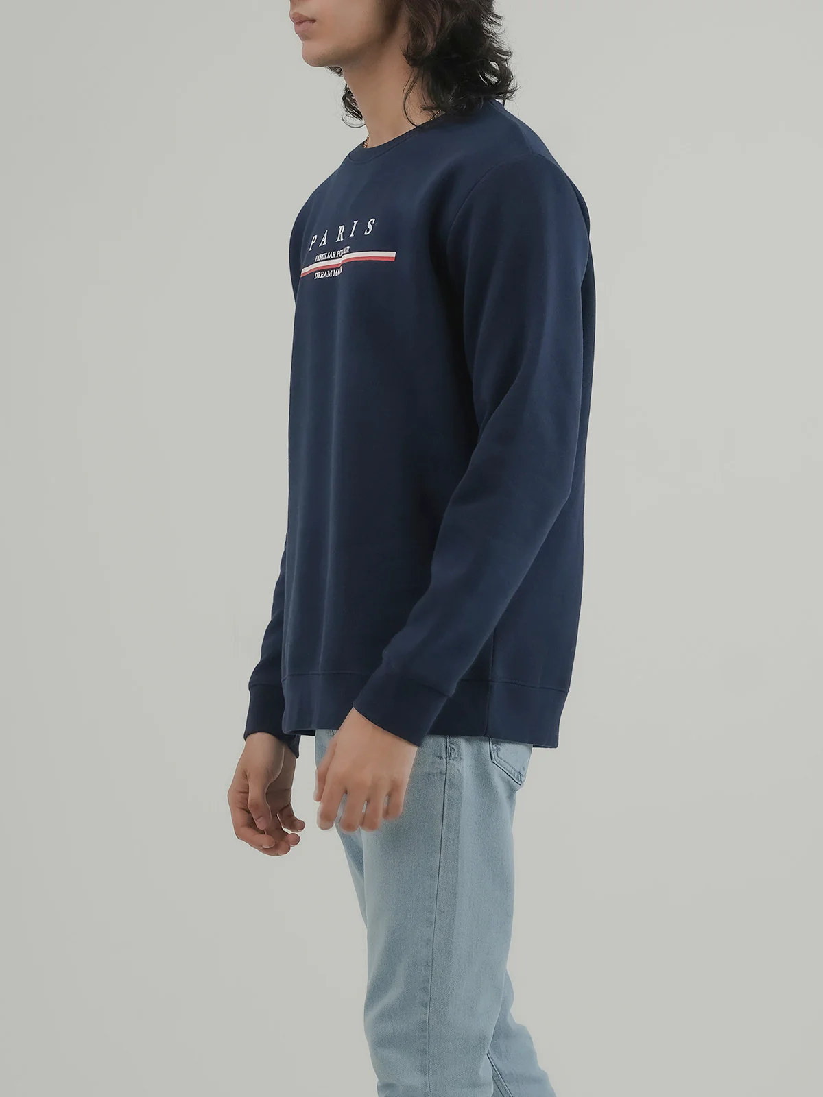 "CRUISE" Regular Fit Fleece Sweatshirt - Image 3