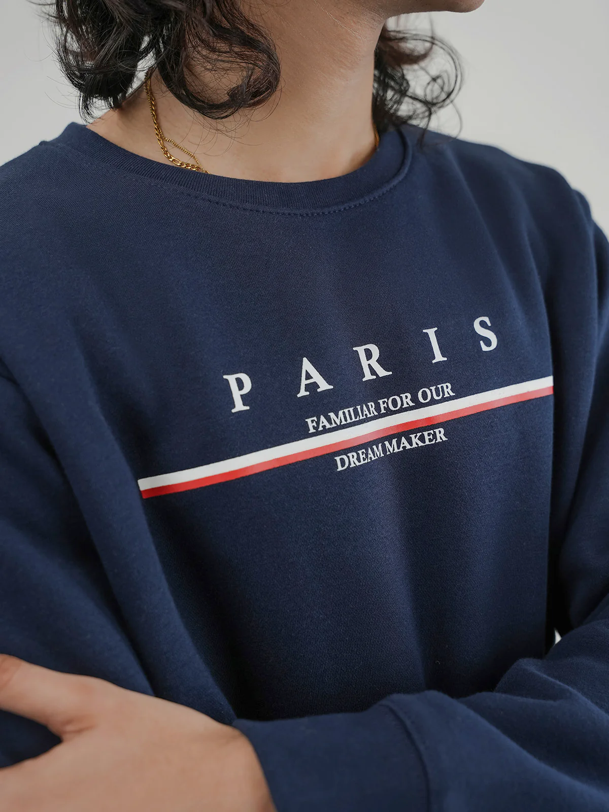 "CRUISE" Regular Fit Fleece Sweatshirt - Image 5