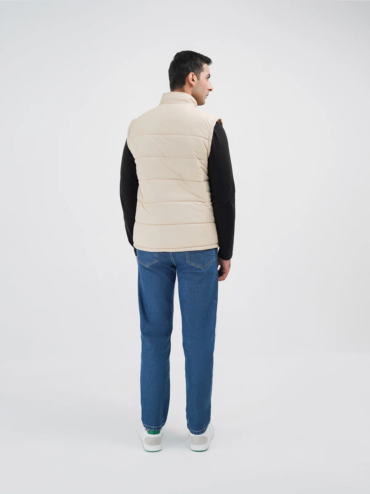"CYGNI" Fawn Casual Puffer Jacket - Image 4