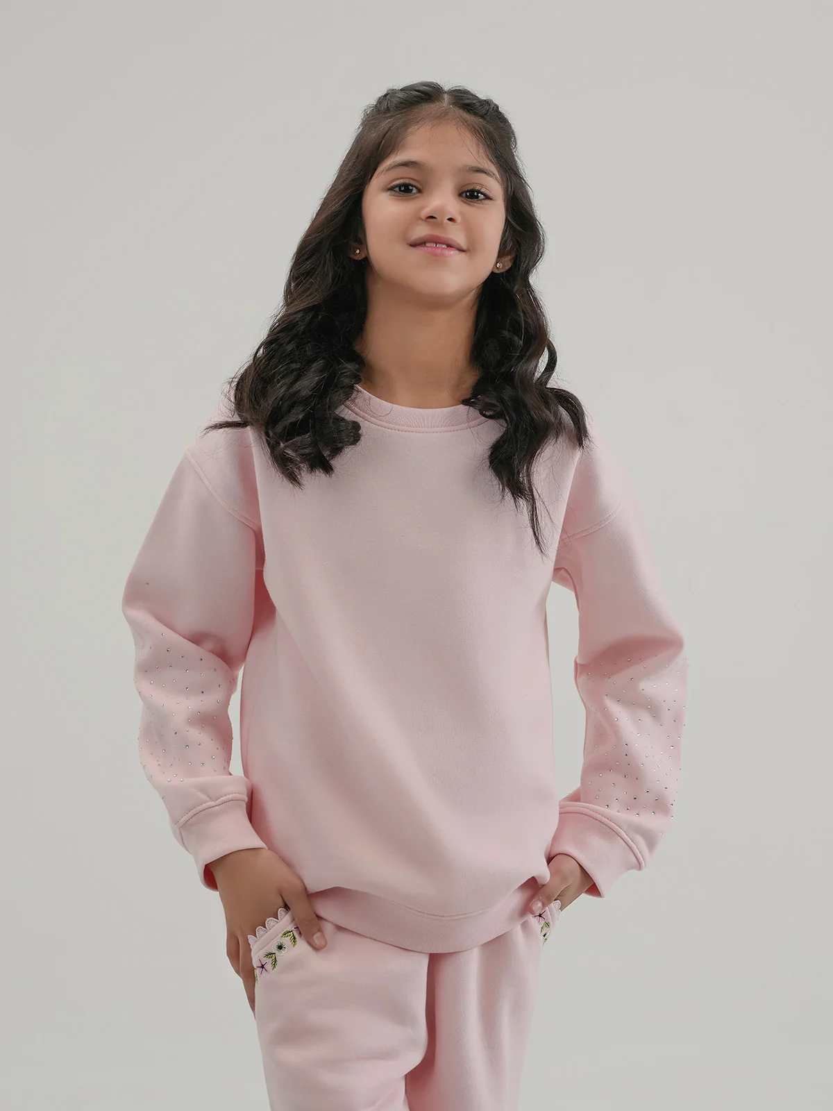 "CYPRIEN" Warm Graphic Fleece Sweatshirt - Image 3