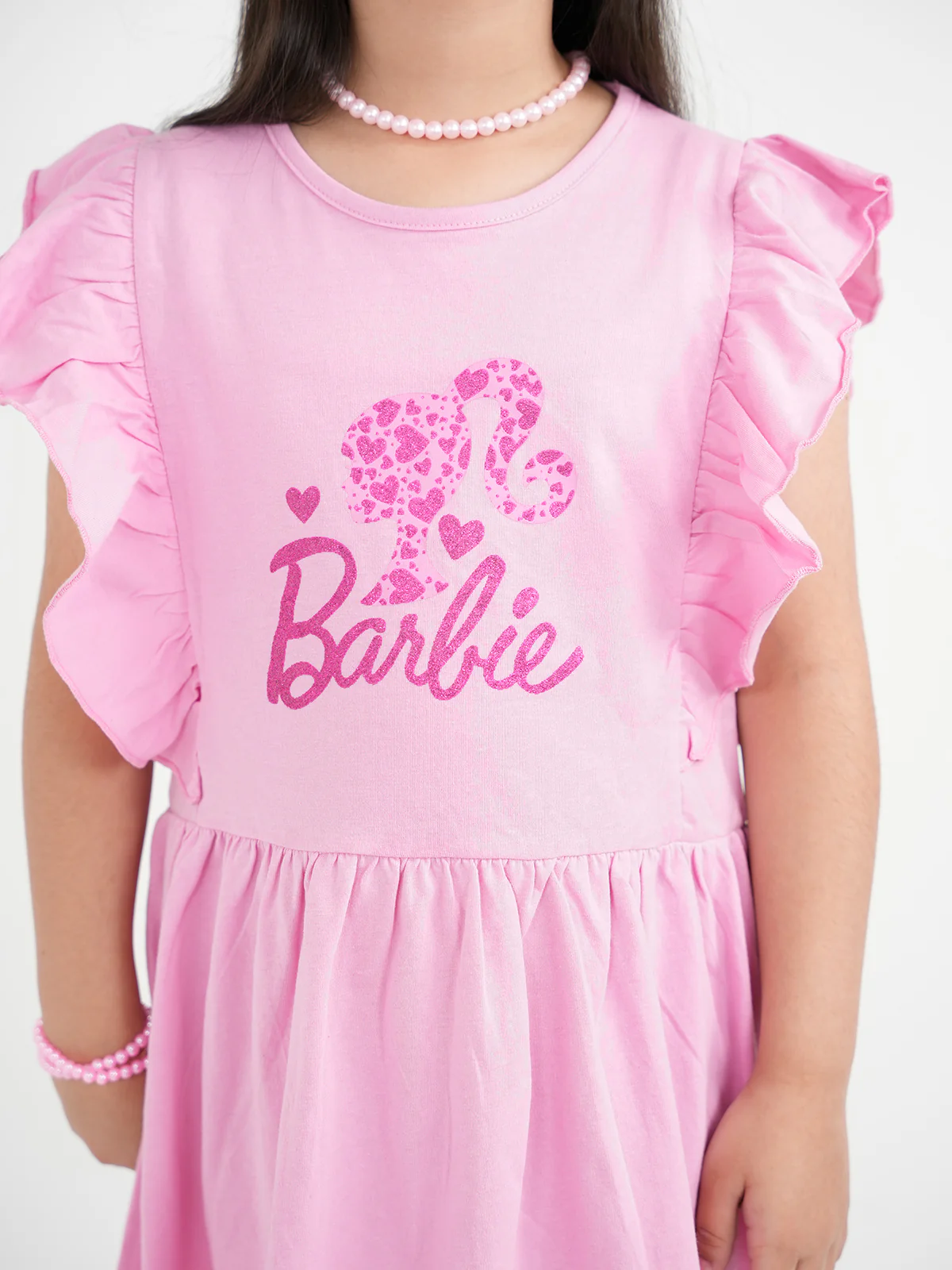 "DACIAN" Embroidered Summer Frill Frock - Image 2