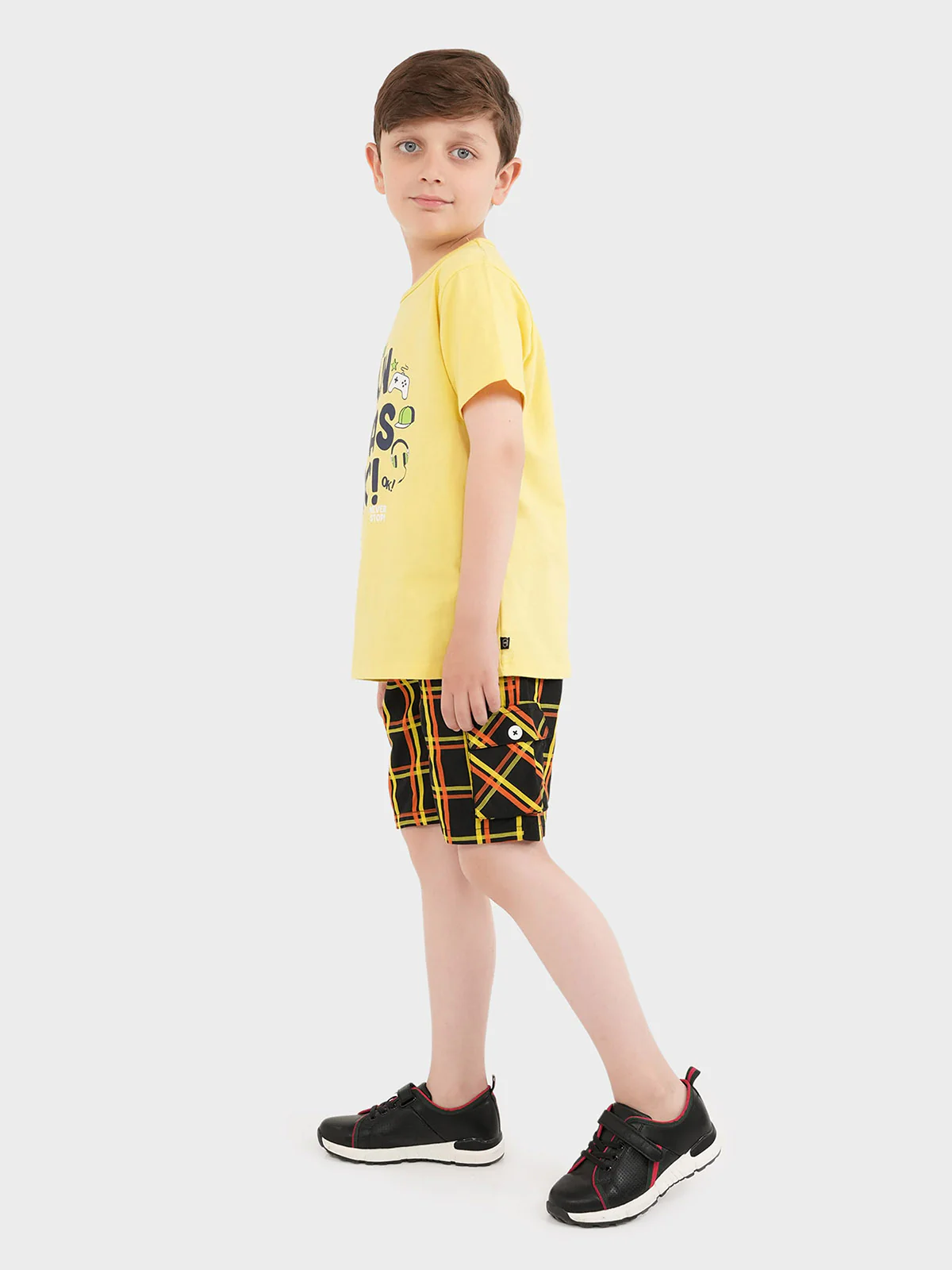 "DARNELL" Casual Checkered Shorts - Image 2