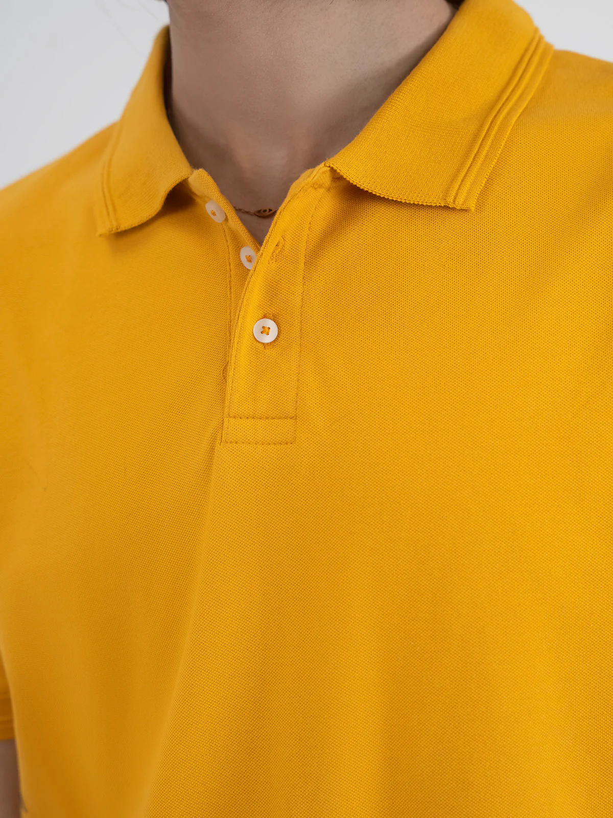"DEAN" Regular Basic Pique Polo Shirt - Image 7